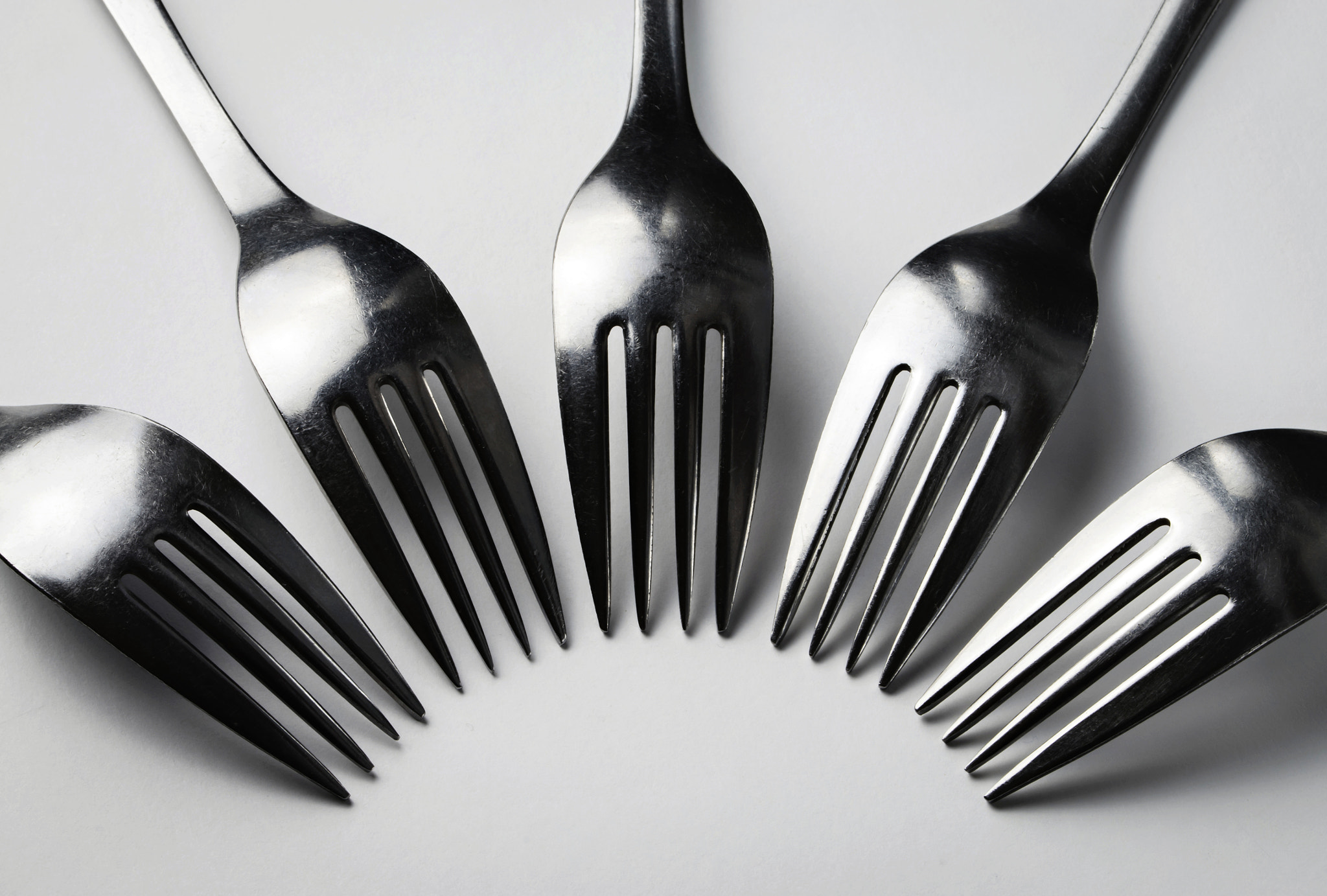 Nikon D5500 sample photo. Forks in a semicircle photography