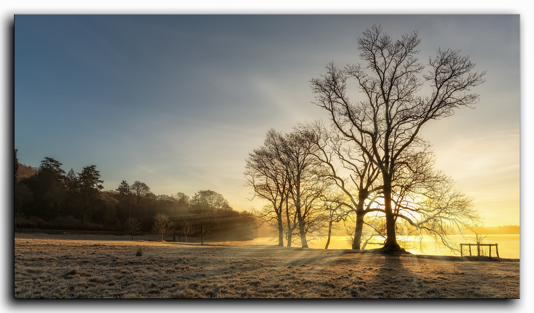 Nikon D610 + Nikon AF-S Nikkor 20mm F1.8G ED sample photo. Windermere winter sunrise. photography