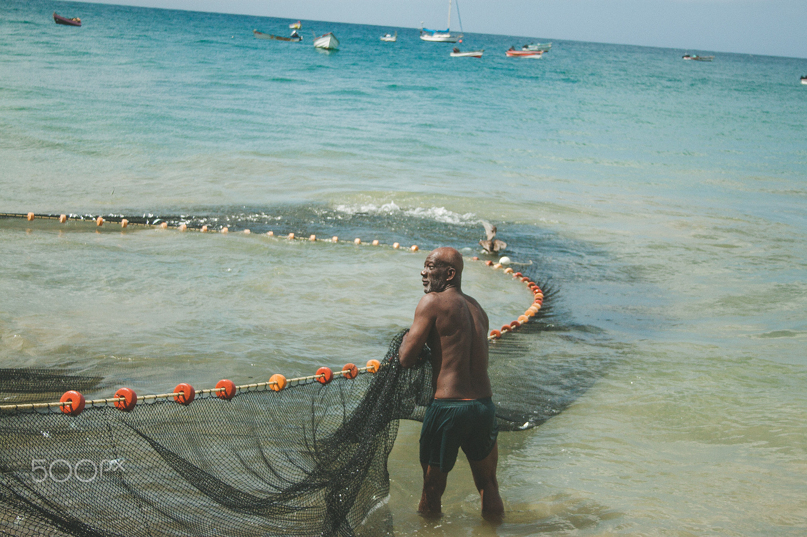 Canon EF-S 18-55mm F3.5-5.6 II sample photo. Fishing village photography