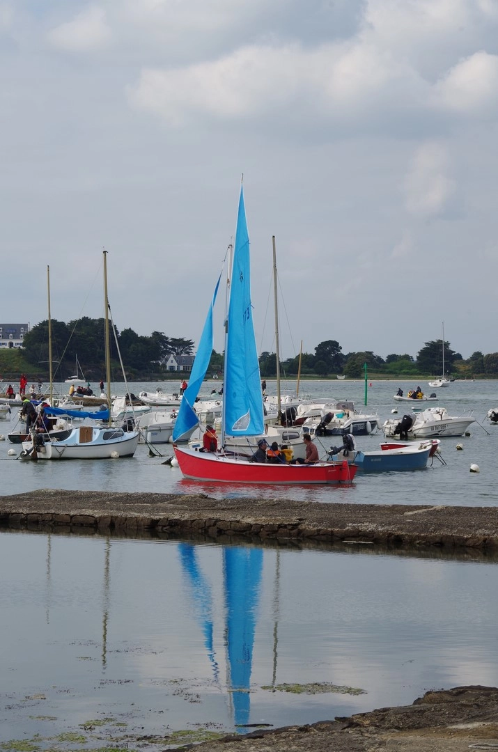 Pentax K-50 sample photo. Semaine du golfe le logeo & port navalo photography