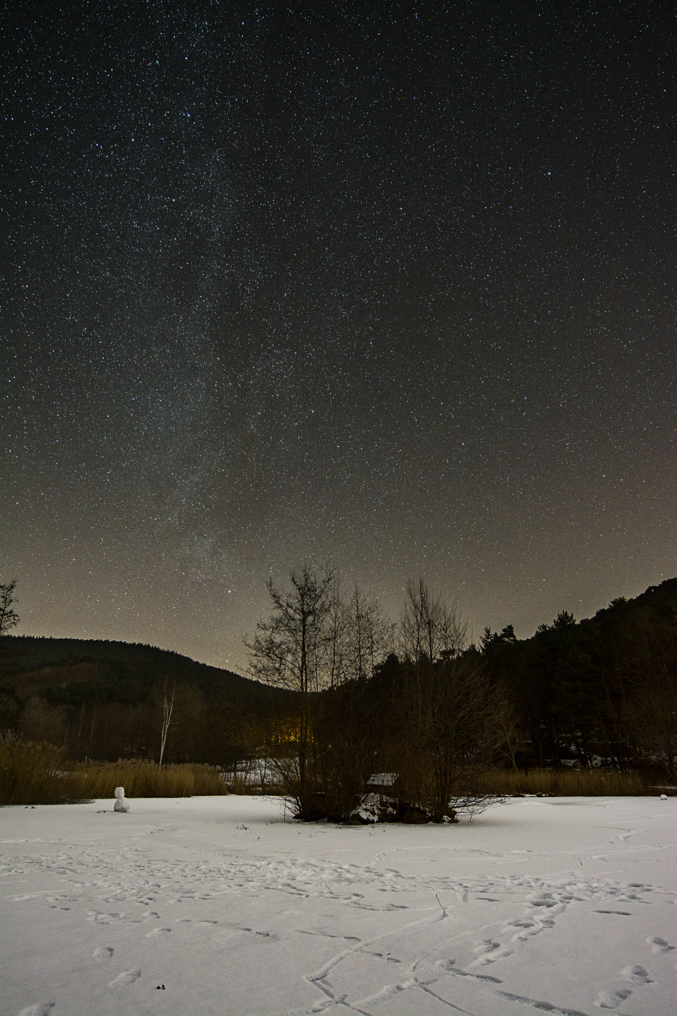 Nikon AF-S Nikkor 14-24mm F2.8G ED sample photo. Frozen lake photography