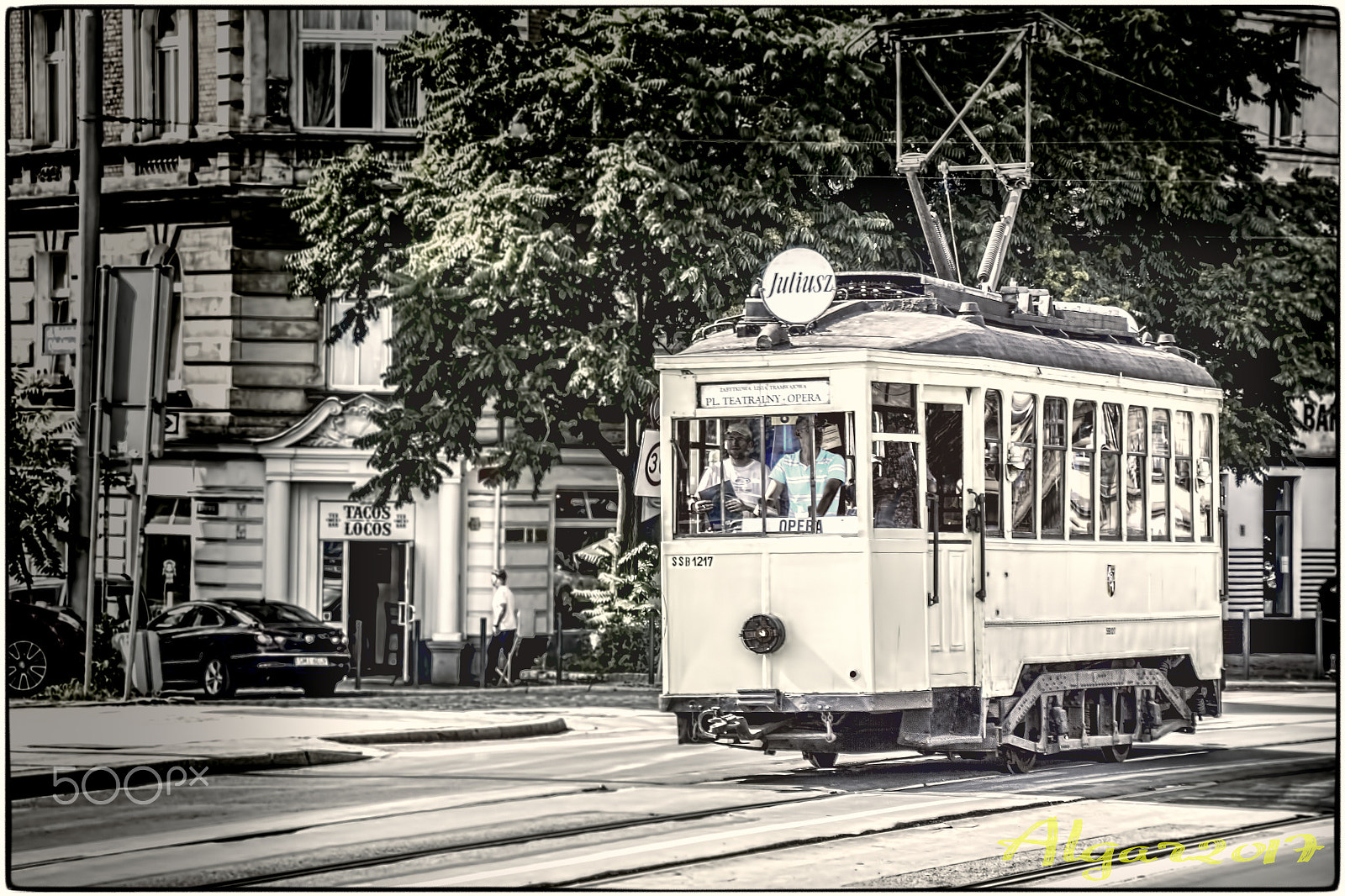 Canon EOS 60D sample photo. Tram photography