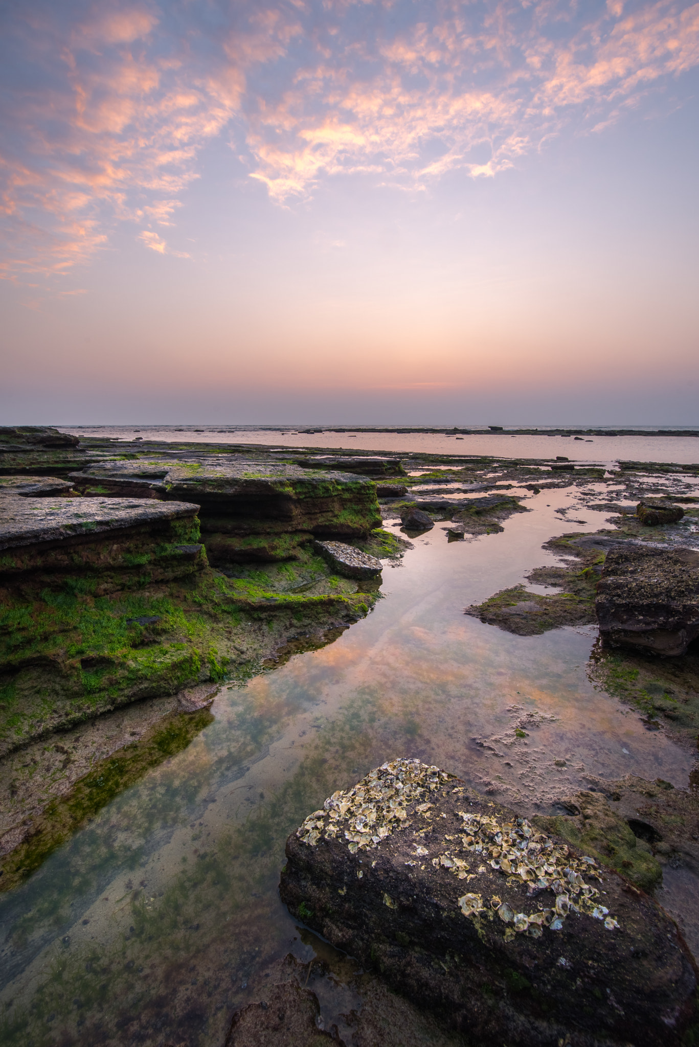 Nikon D610 + Tamron SP 15-30mm F2.8 Di VC USD sample photo. Sea in the morning photography