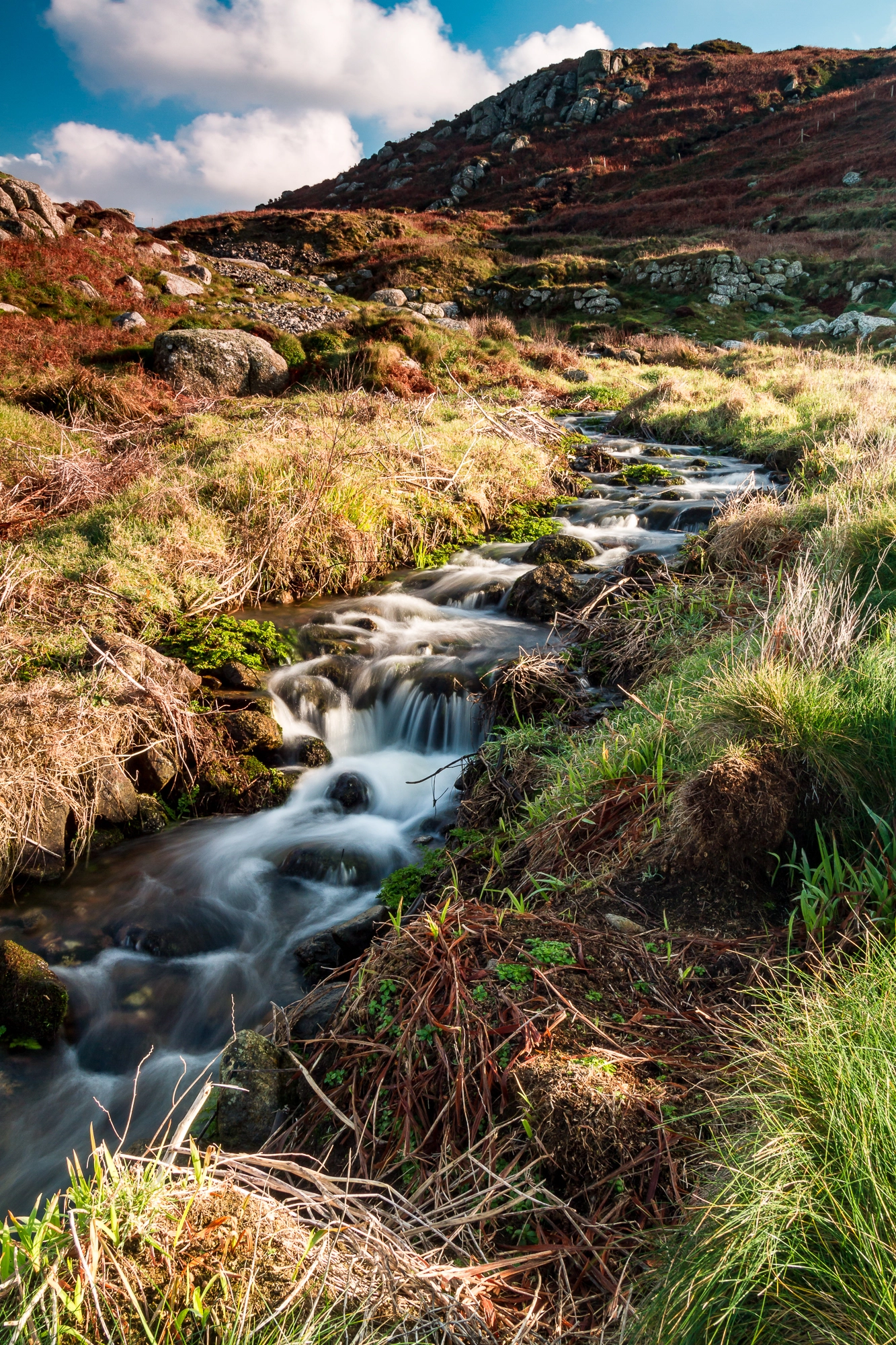 Canon EOS 7D + Sigma 18-50mm f/2.8 Macro sample photo. Maen dower stream photography