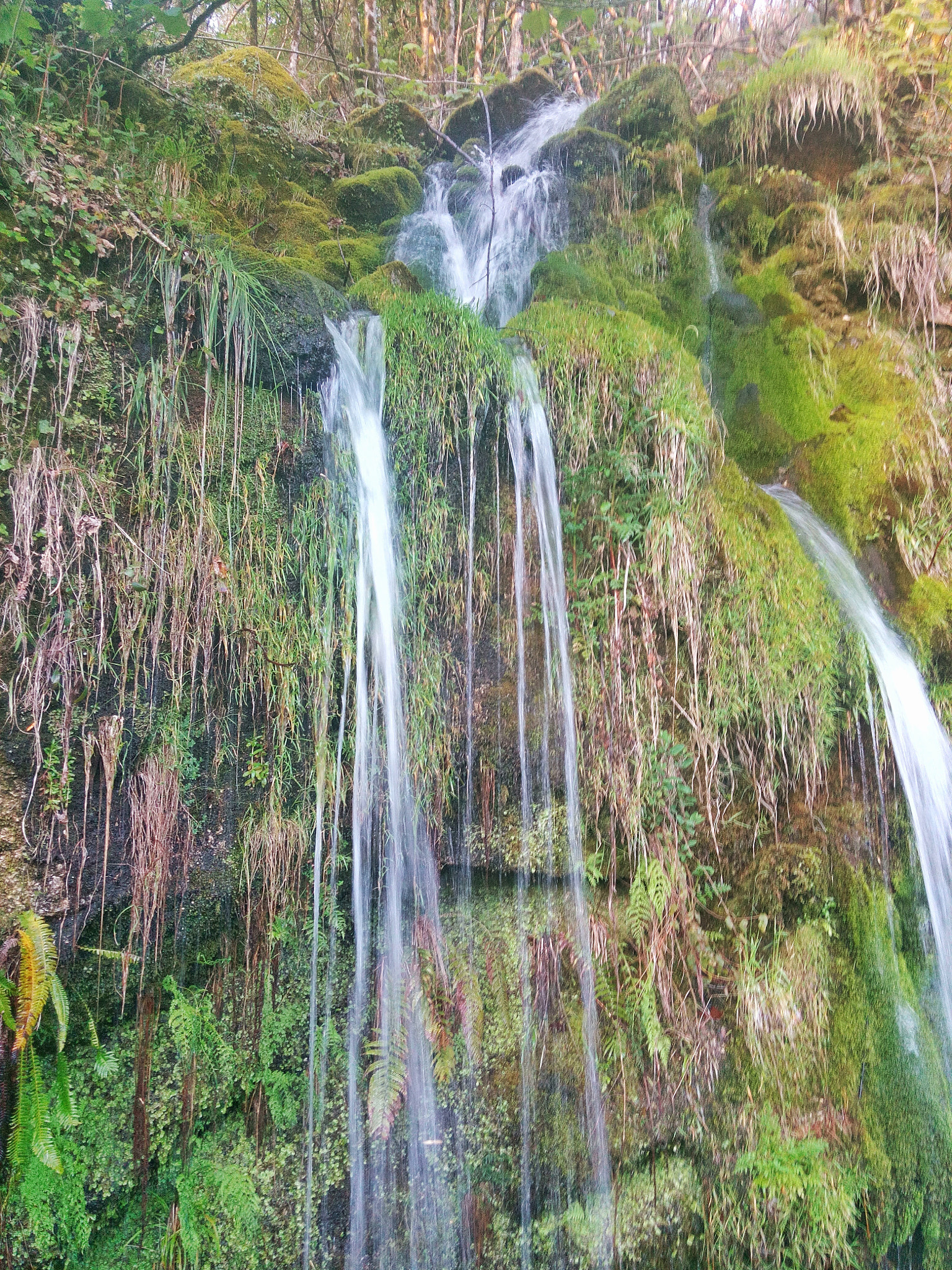 WIKO GETAWAY sample photo. Small waterfall photography