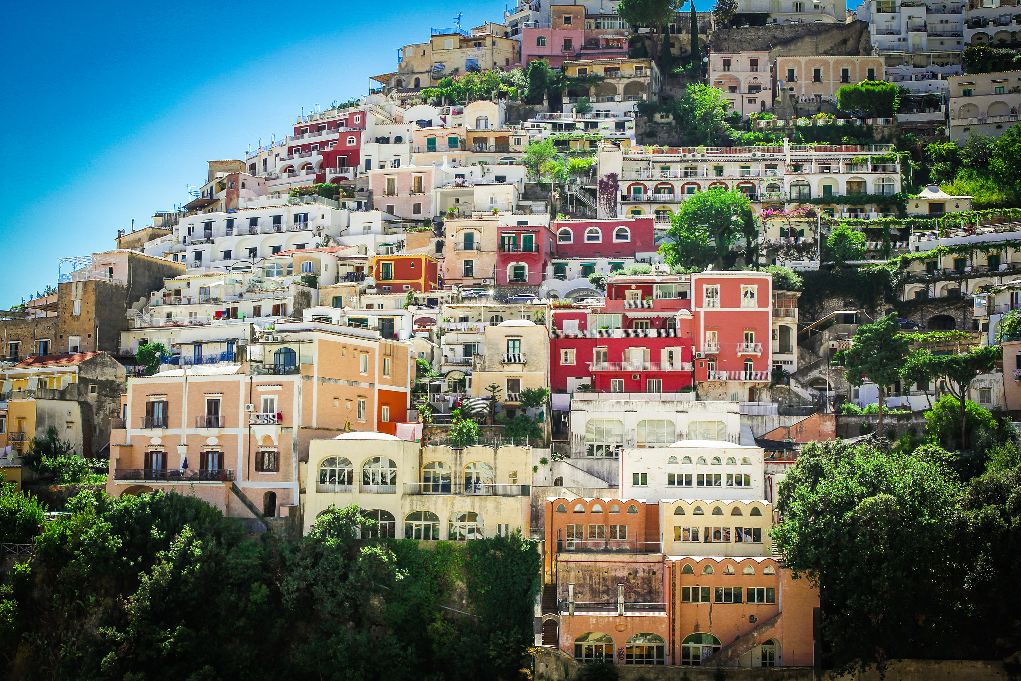 Canon EF 24-70mm F4L IS USM sample photo. Positano, italy photography