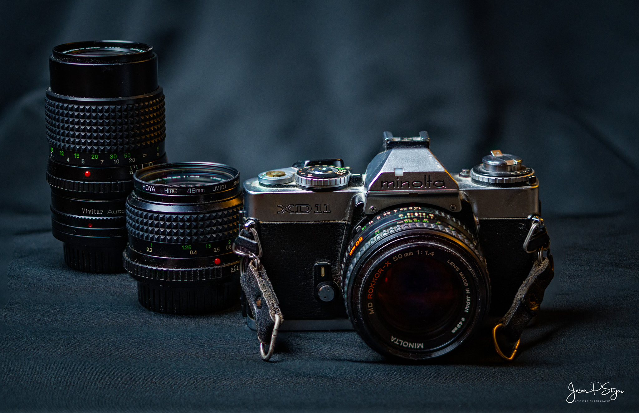 E 50mm F1.8 OSS sample photo. Father's old minolta photography