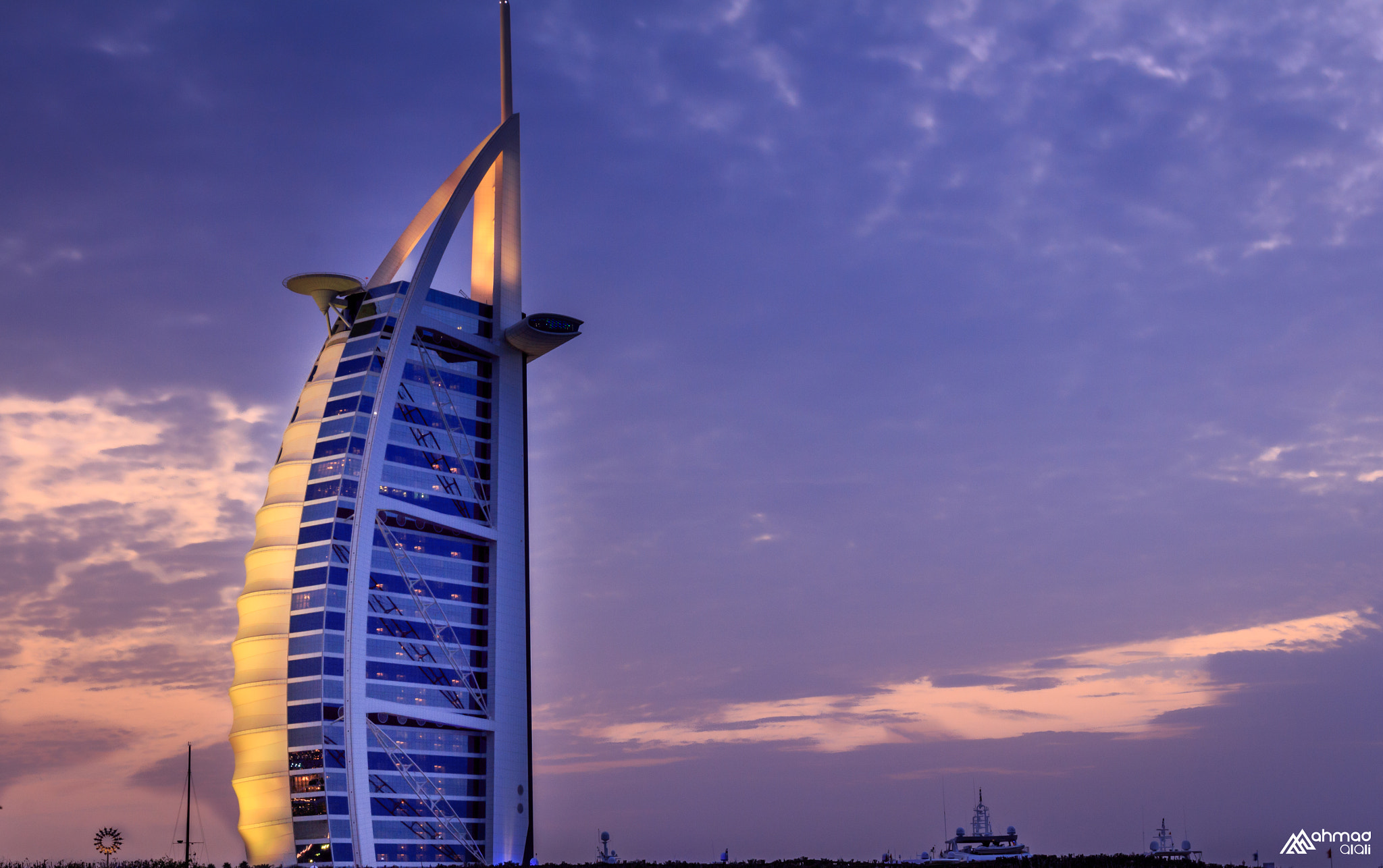 Canon EF 16-35mm F2.8L II USM sample photo. Burj al arab dubai photography