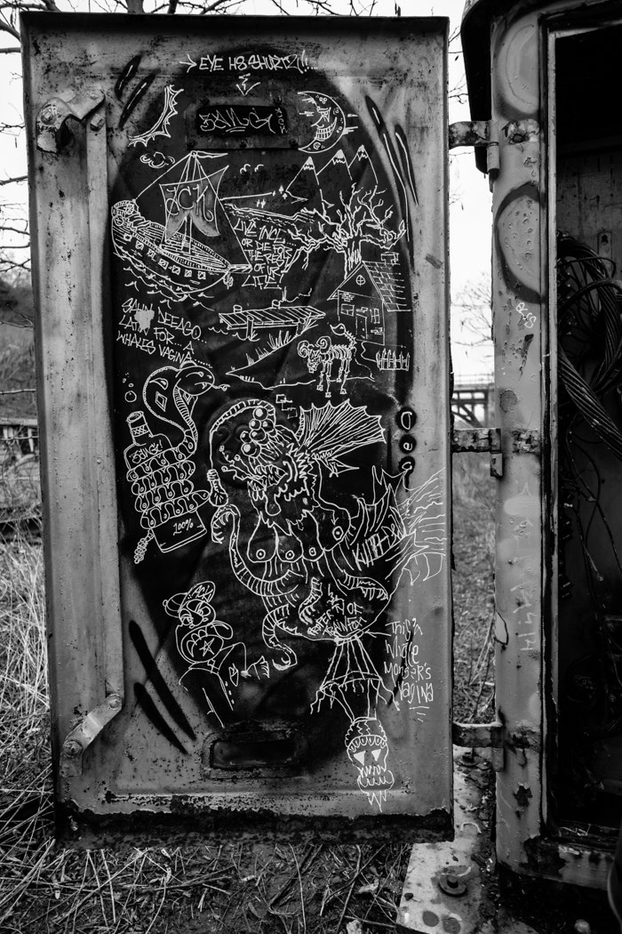 Fujifilm X-A1 + Fujifilm XF 14mm F2.8 R sample photo. Intricate graffiti photography