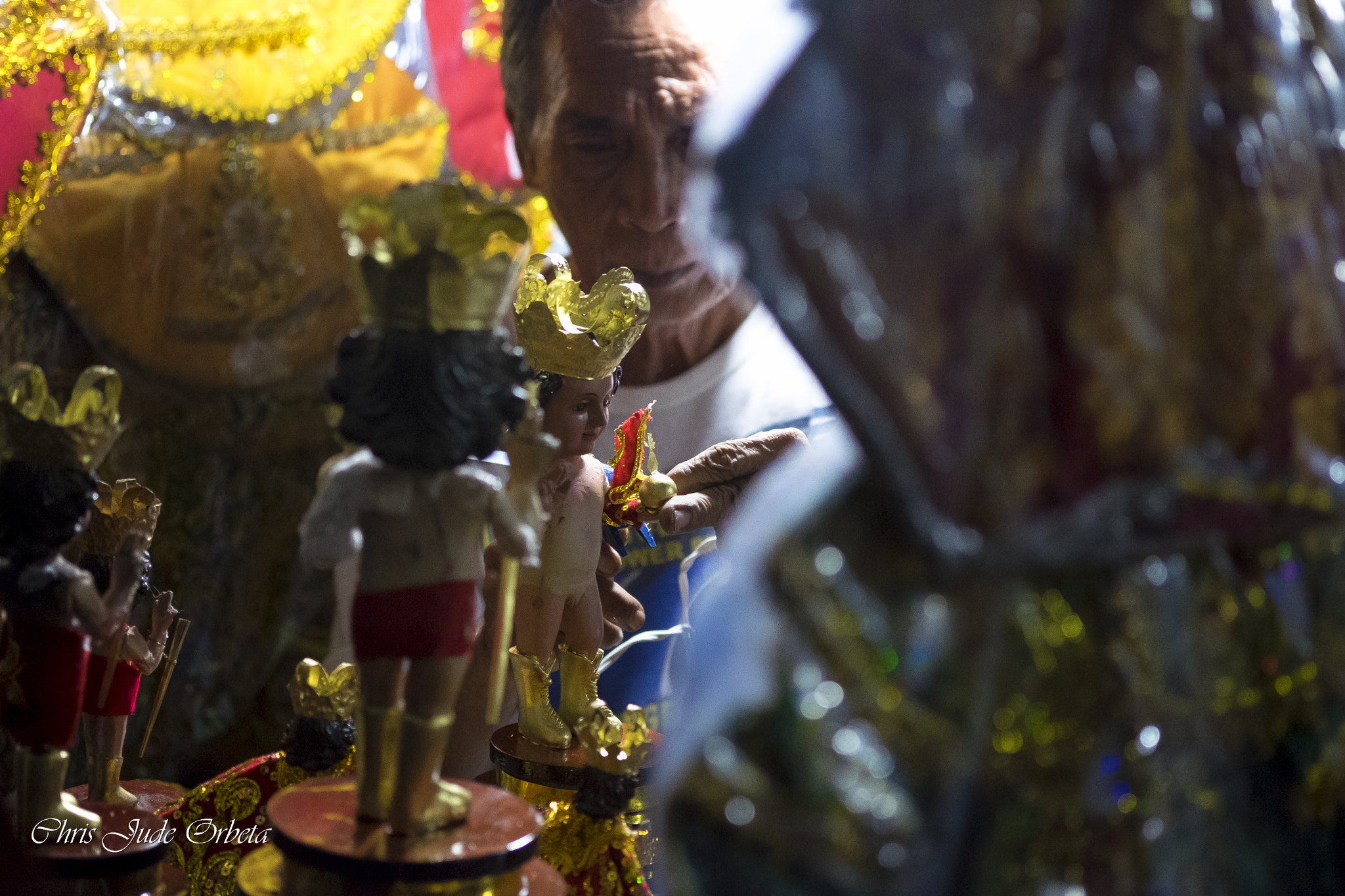 Fujifilm X-T10 + Fujifilm XF 60mm F2.4 R Macro sample photo. The doll-figure of the christ-child photography