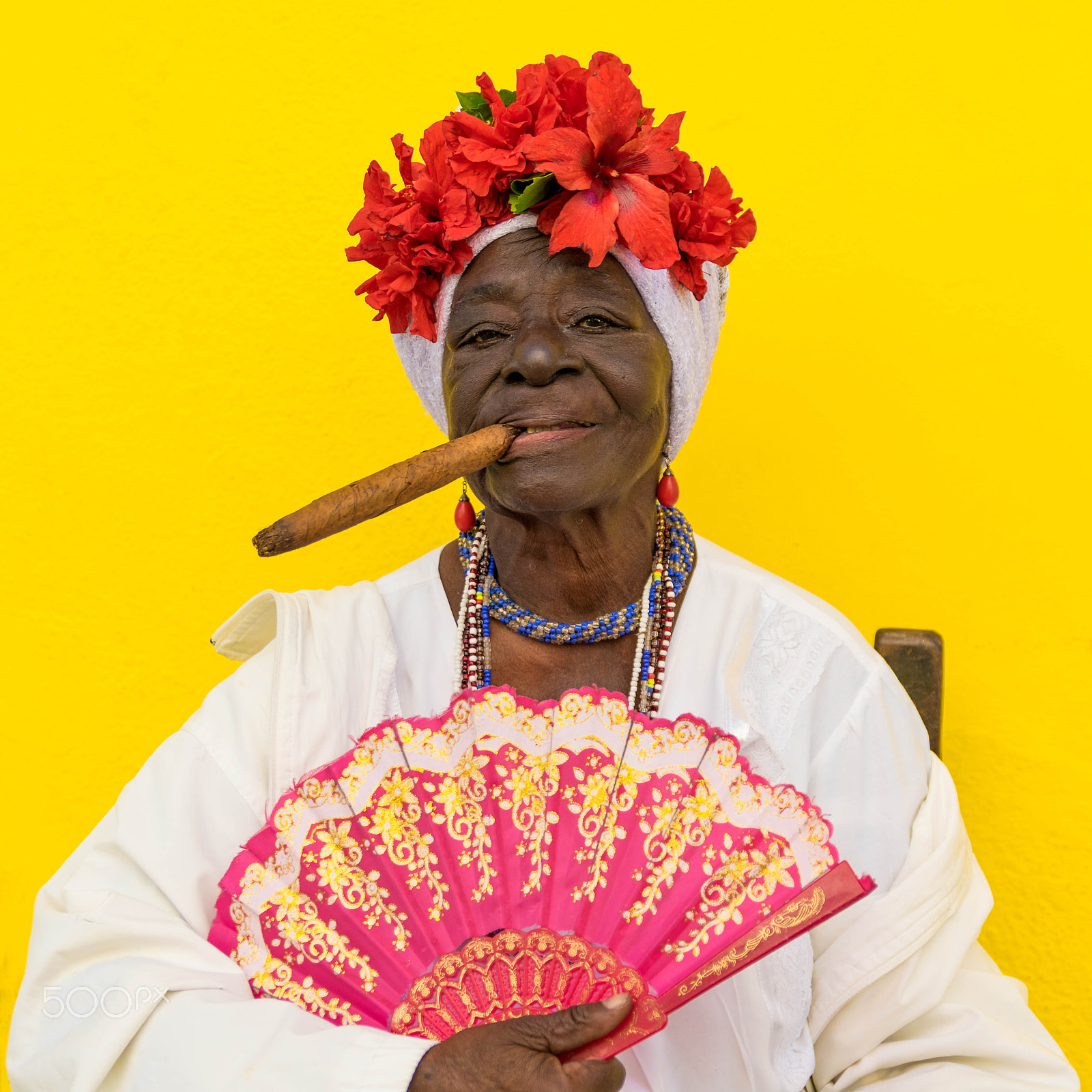 Sigma 17-50mm F2.8 EX DC OS HSM sample photo. Cuban woman with cigar  photography