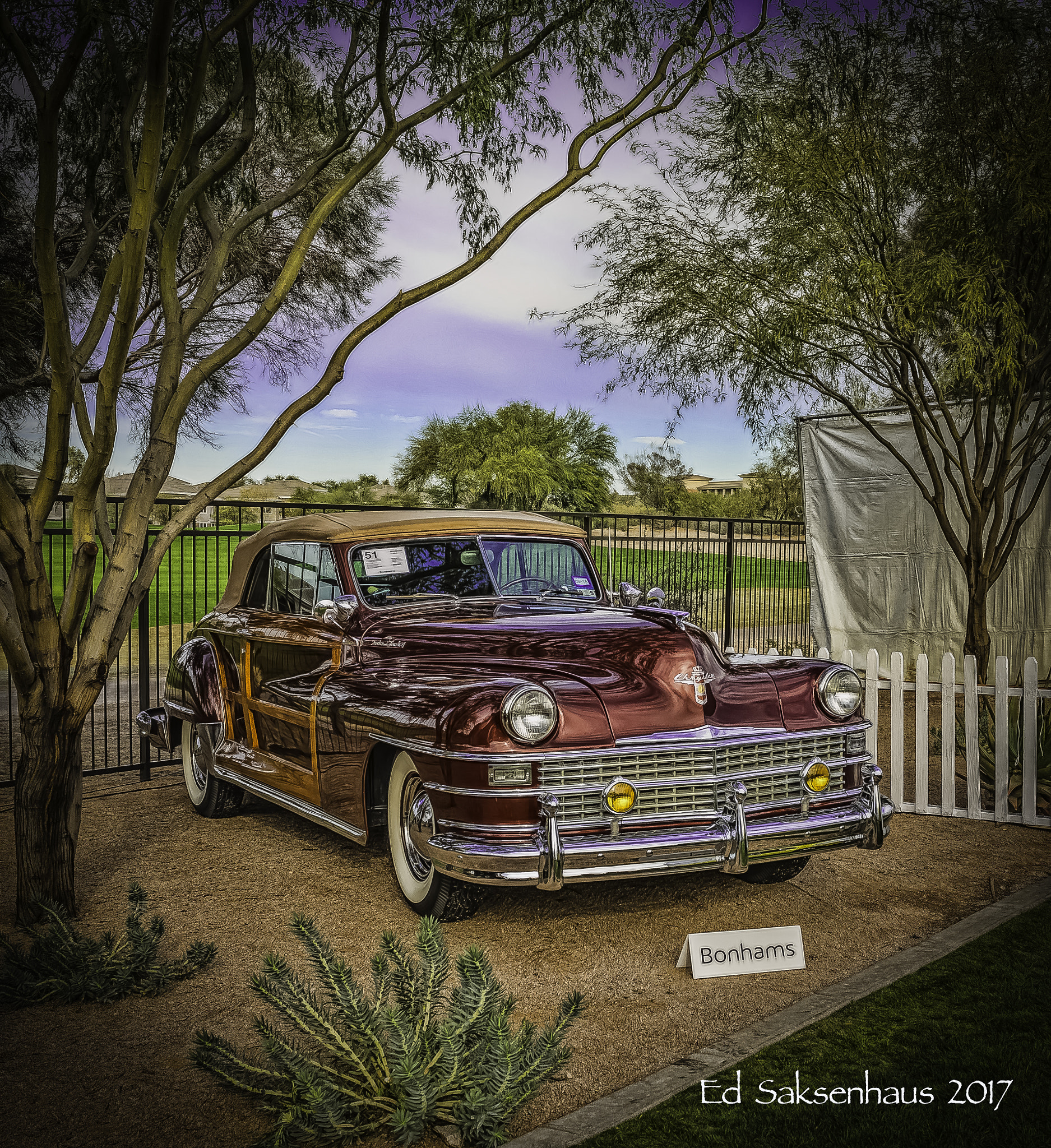 Nikon D800 + Nikon AF-S Nikkor 28-70mm F2.8 ED-IF sample photo. 1946 chrysler town & country convertible photography