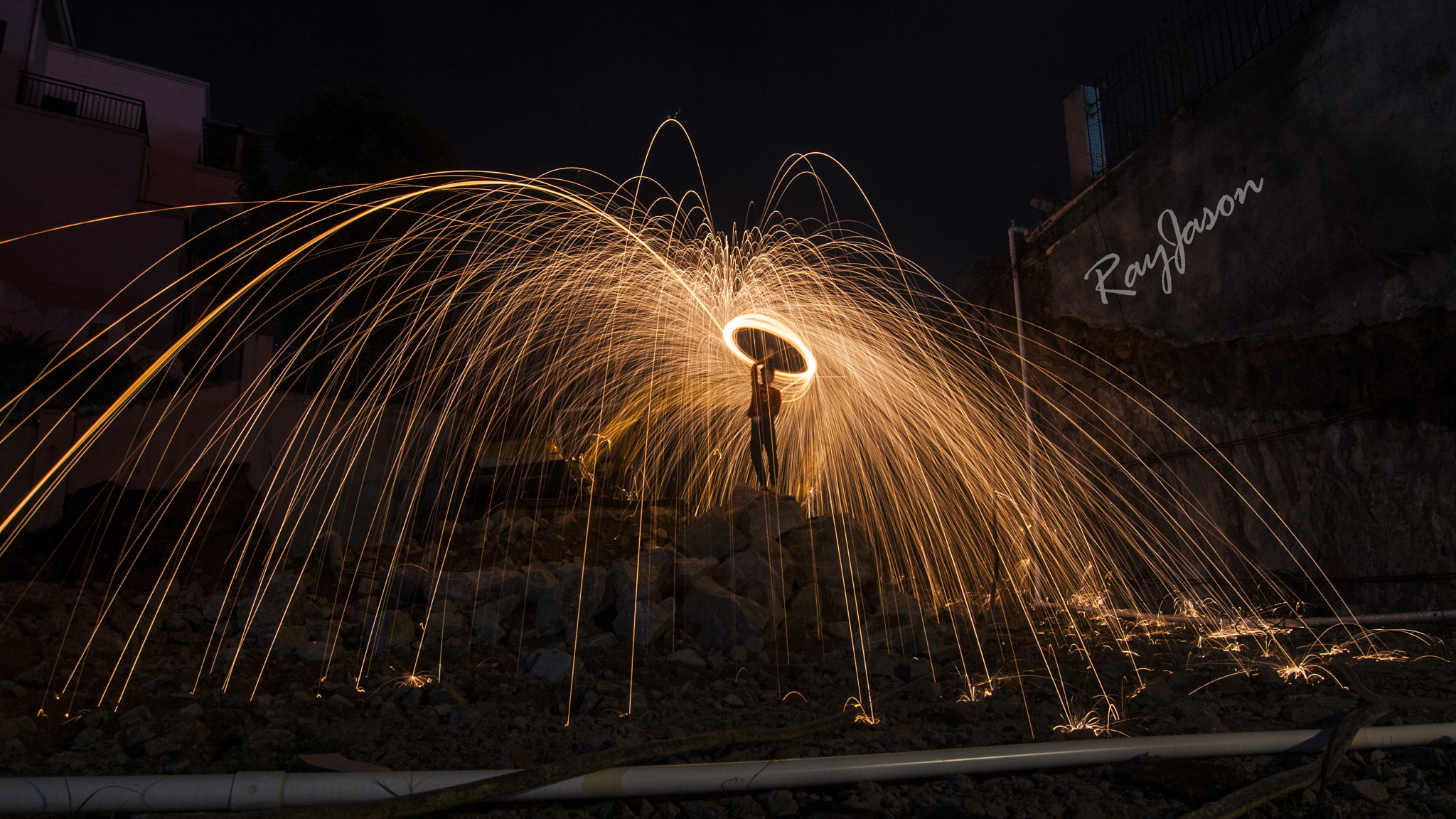 Tokina AT-X Pro 12-24mm F4 (IF) DX sample photo. Lightpainting photography