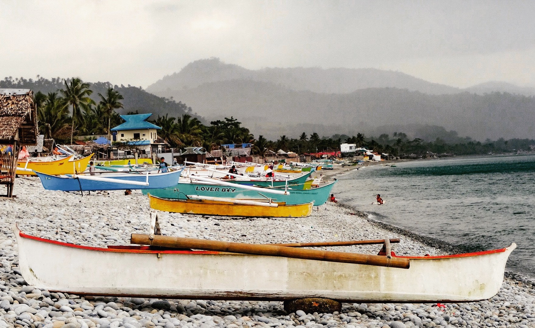 Sony Cyber-shot DSC-QX10 sample photo. Mabua beach in surigao, philippines photography