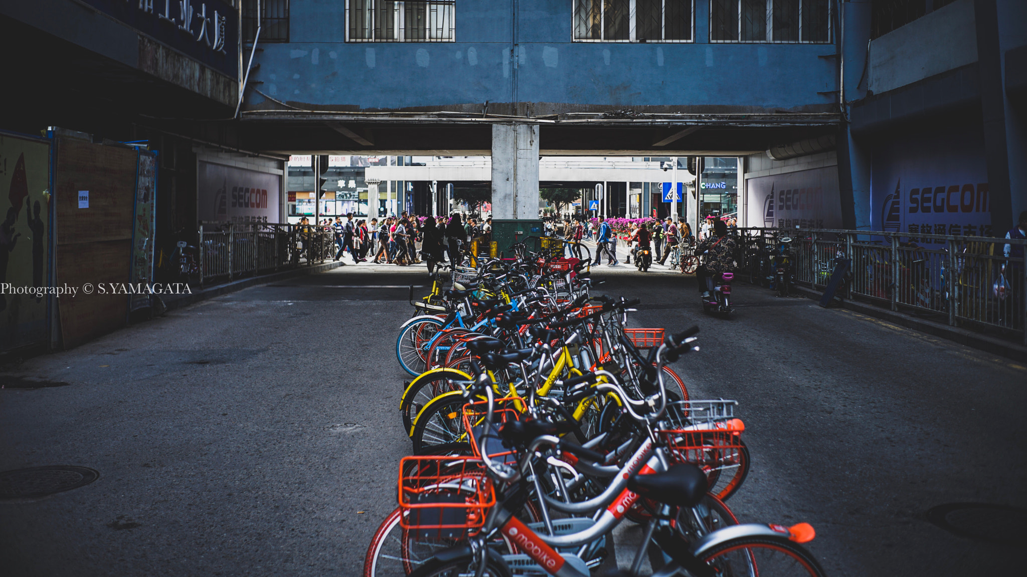 Sony a7 II + DT 40mm F2.8 SAM sample photo. Bicycles photography