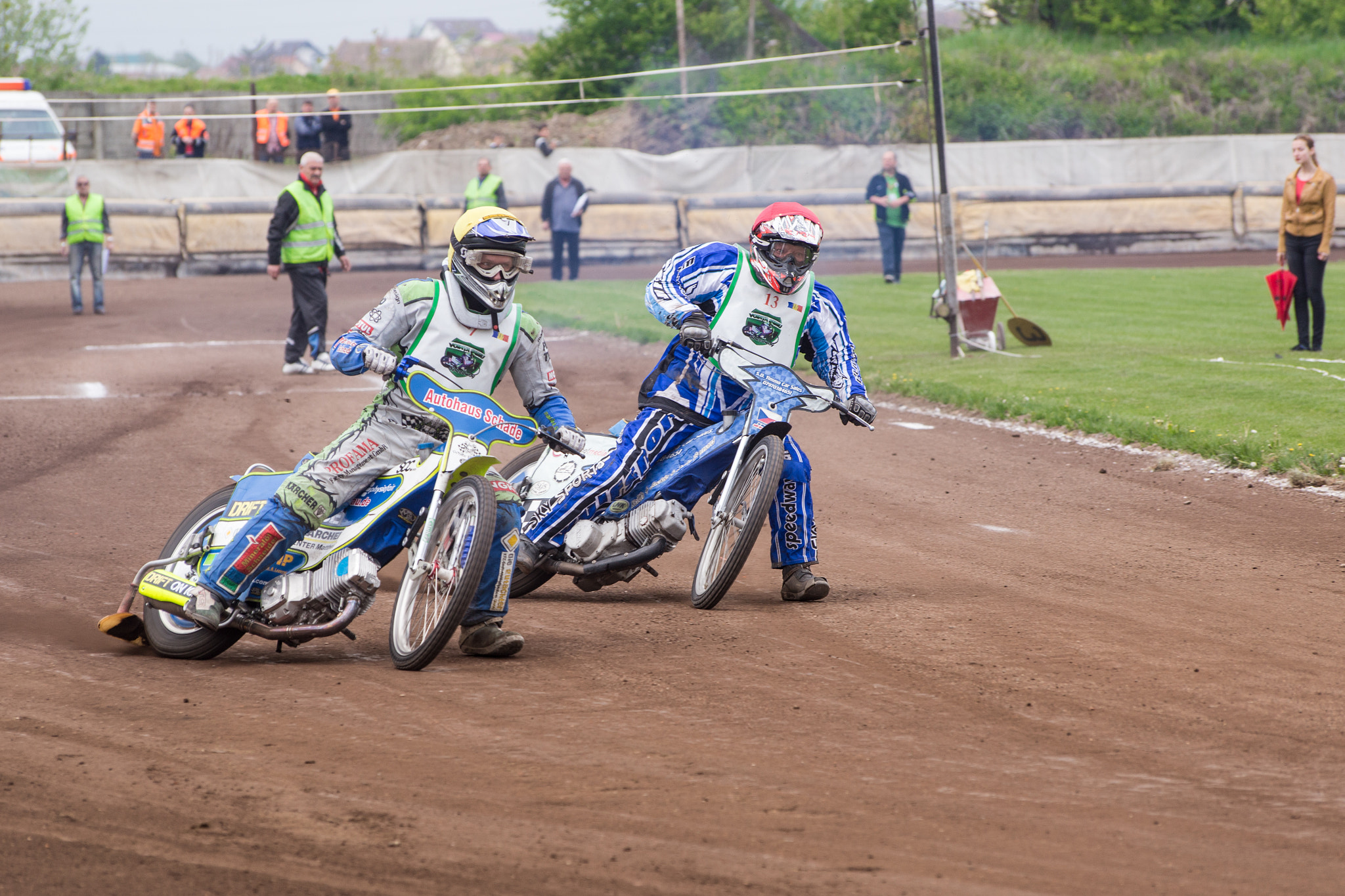 Sigma 70-300mm F4-5.6 APO DG Macro sample photo. Speedway riders photography