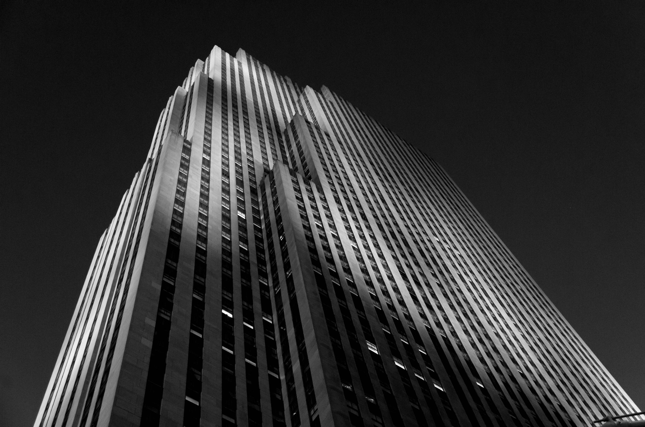 Pentax K-50 sample photo. Manhattan rockefeller center photography