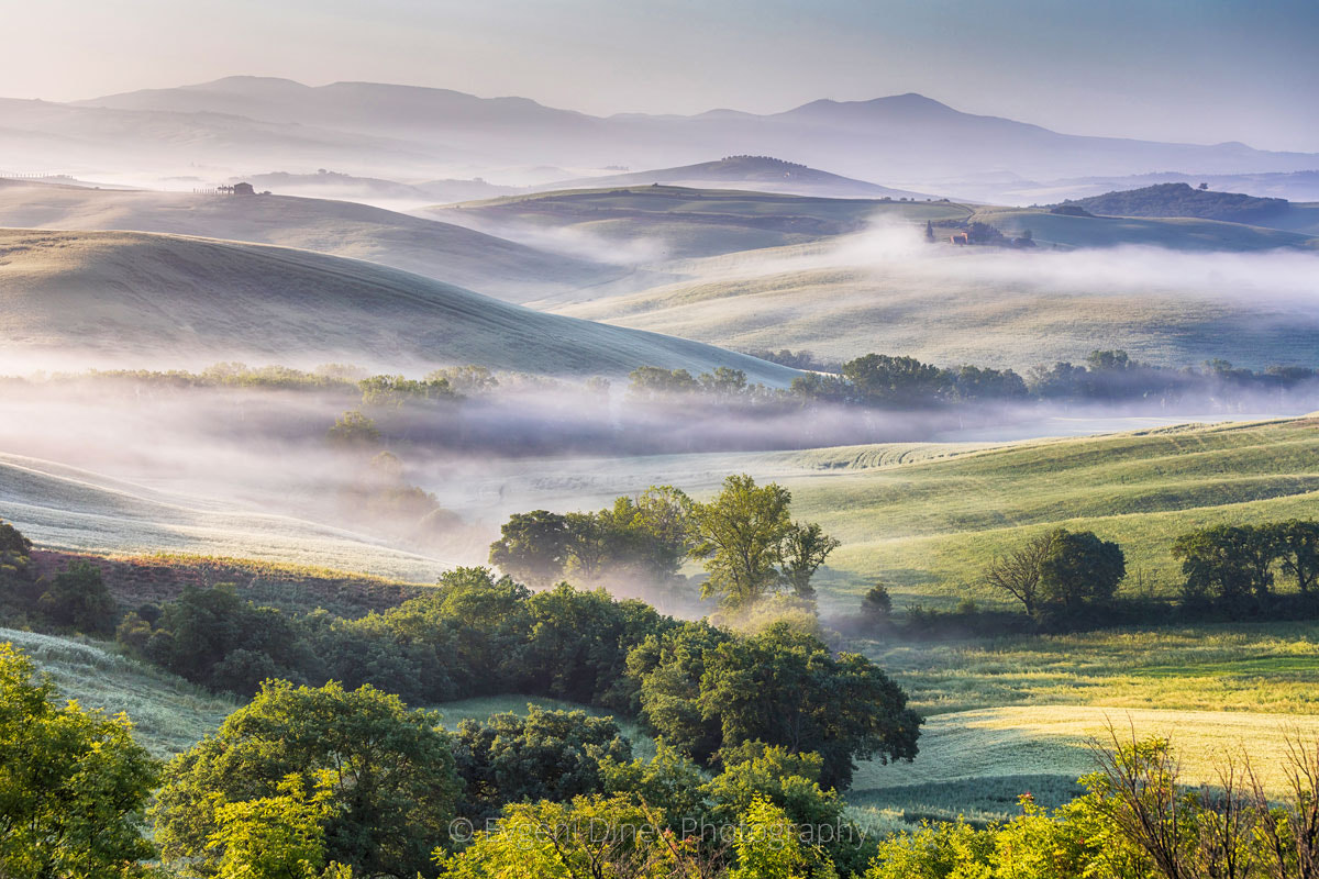 Canon EF 70-200mm F4L IS USM sample photo. Hilly tuscany photography