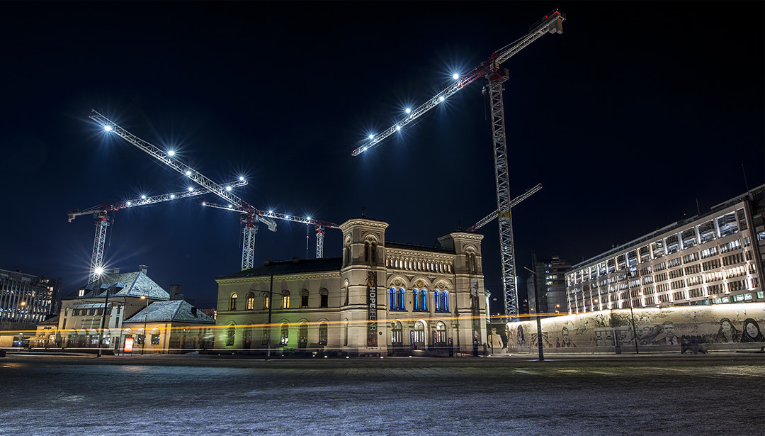 Canon EOS 5D Mark II + Sigma 20mm F1.4 DG HSM Art sample photo. Nobel peace prize center photography