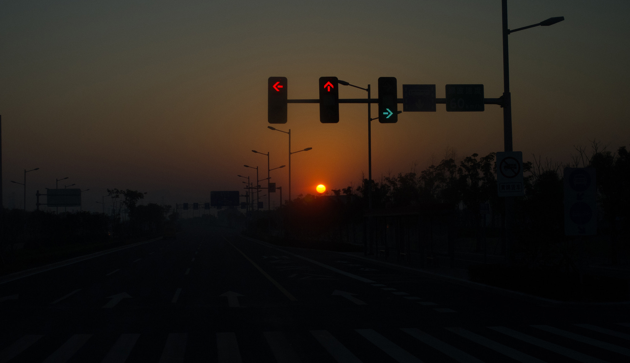 Pentax K-x sample photo. The sunrise photography