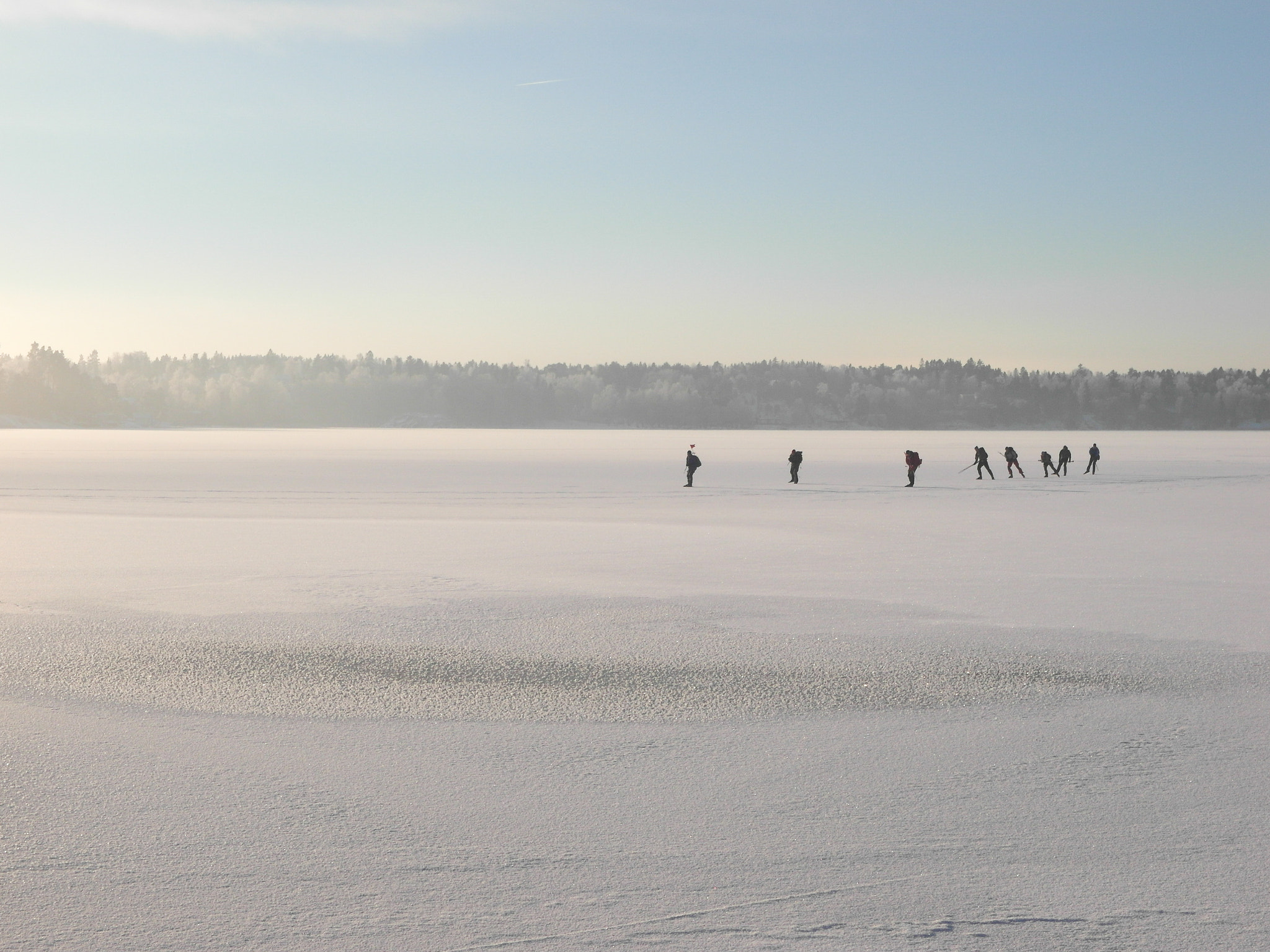 Samsung EX1 sample photo. A group of skaters photography