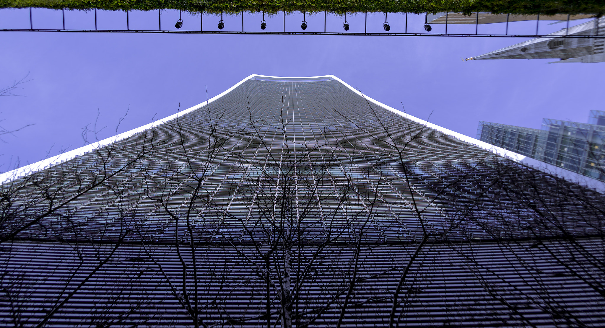 Nikon D810 + Nikon AF Fisheye-Nikkor 16mm F2.8D sample photo. The walkie talkie building photography
