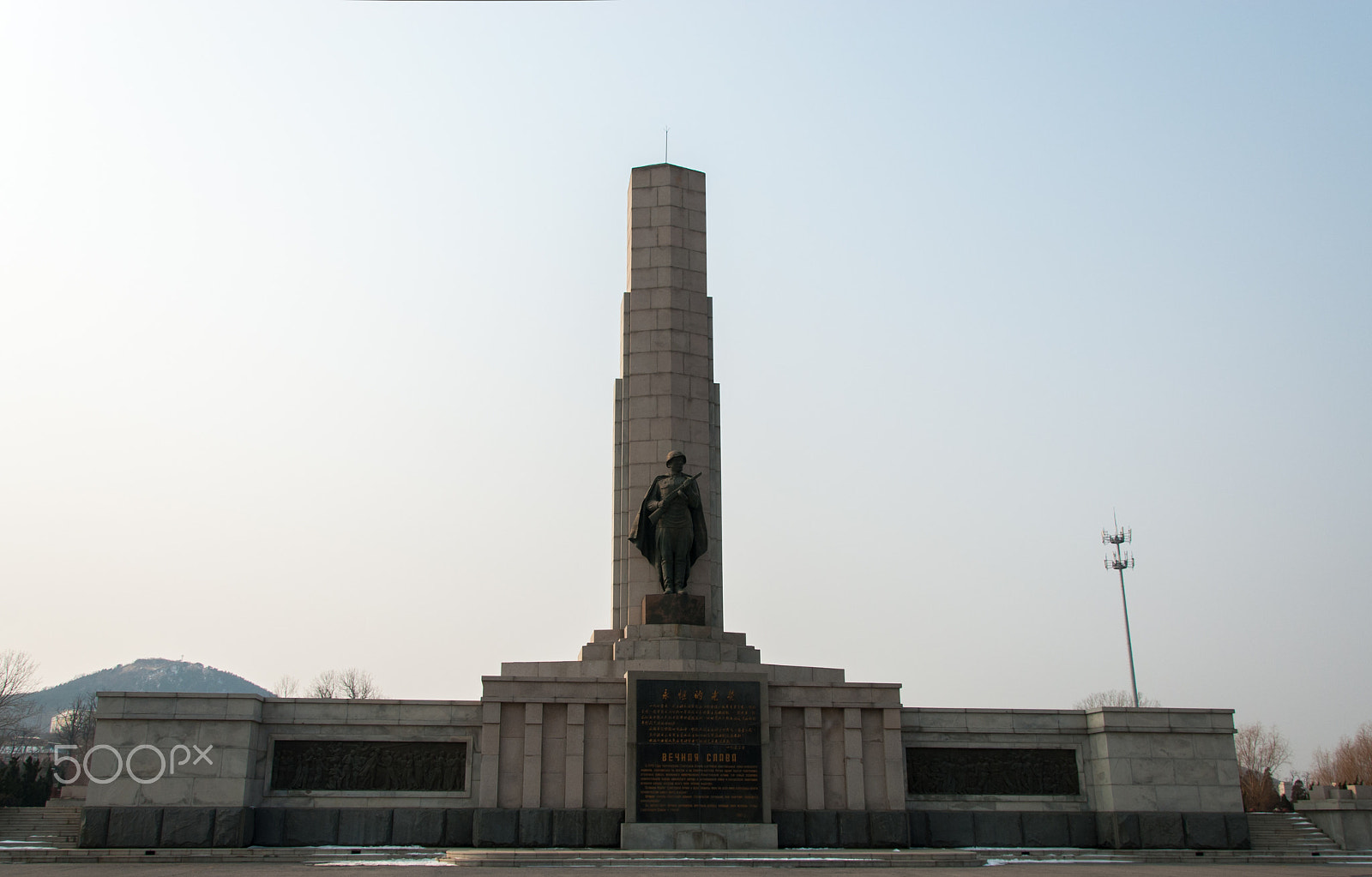 Nikon D200 sample photo. 2017 dalian lvshun china soviet martyrs' cemetery photography