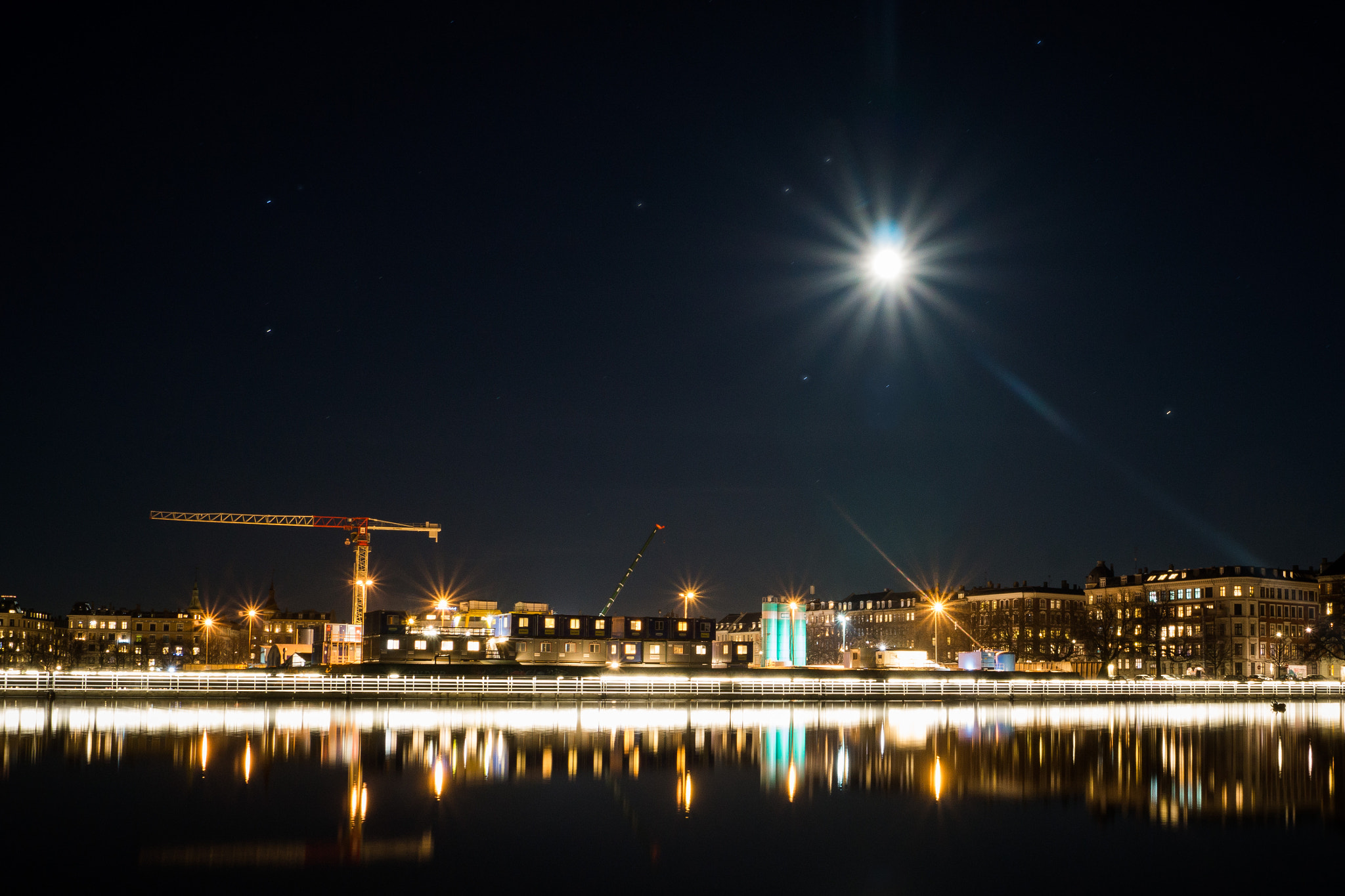 Sony SLT-A77 sample photo. Copenhagen at night photography