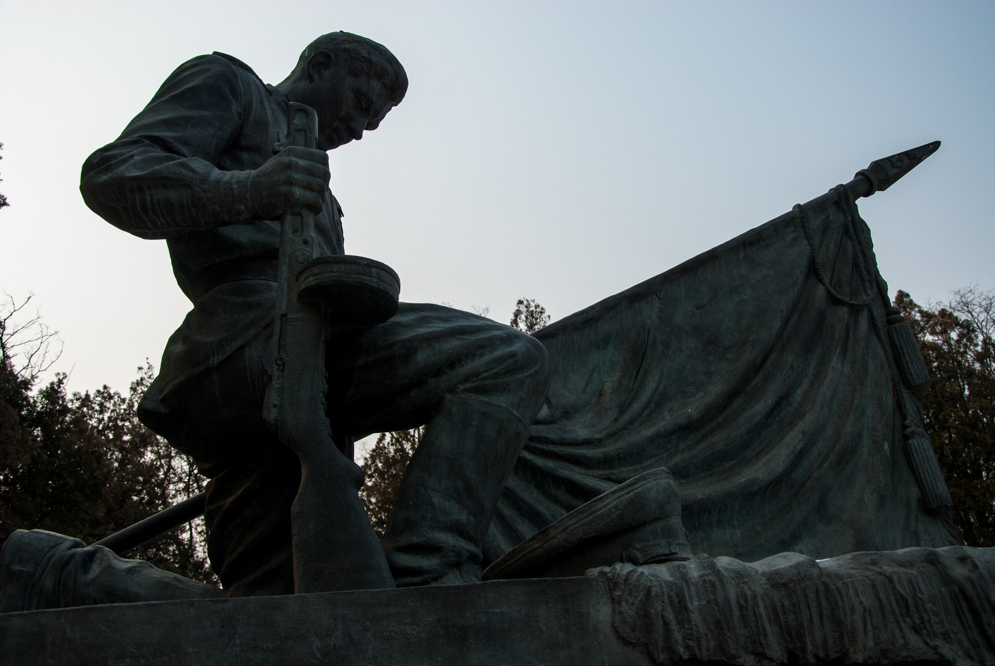 Nikon D200 sample photo. 2017 dalian lvshun china soviet martyrs' cemetery photography