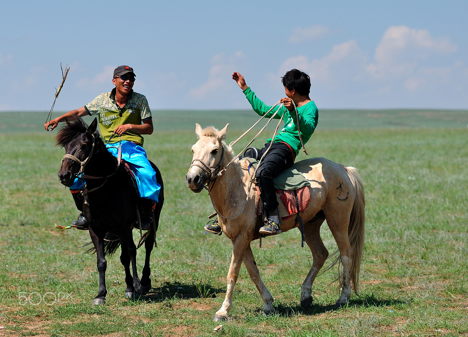 Nikon AF-S Nikkor 70-200mm F2.8G ED VR II sample photo. Mongolia rider photography