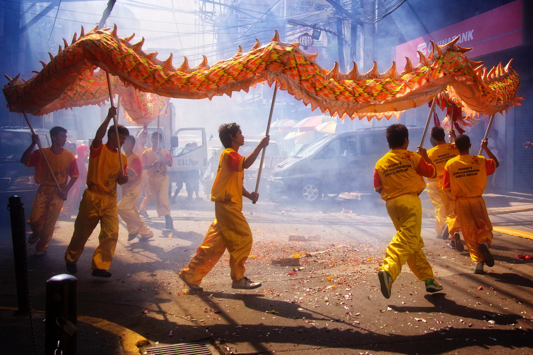 Canon EF-S 10-22mm F3.5-4.5 USM sample photo. Dragon dance photography