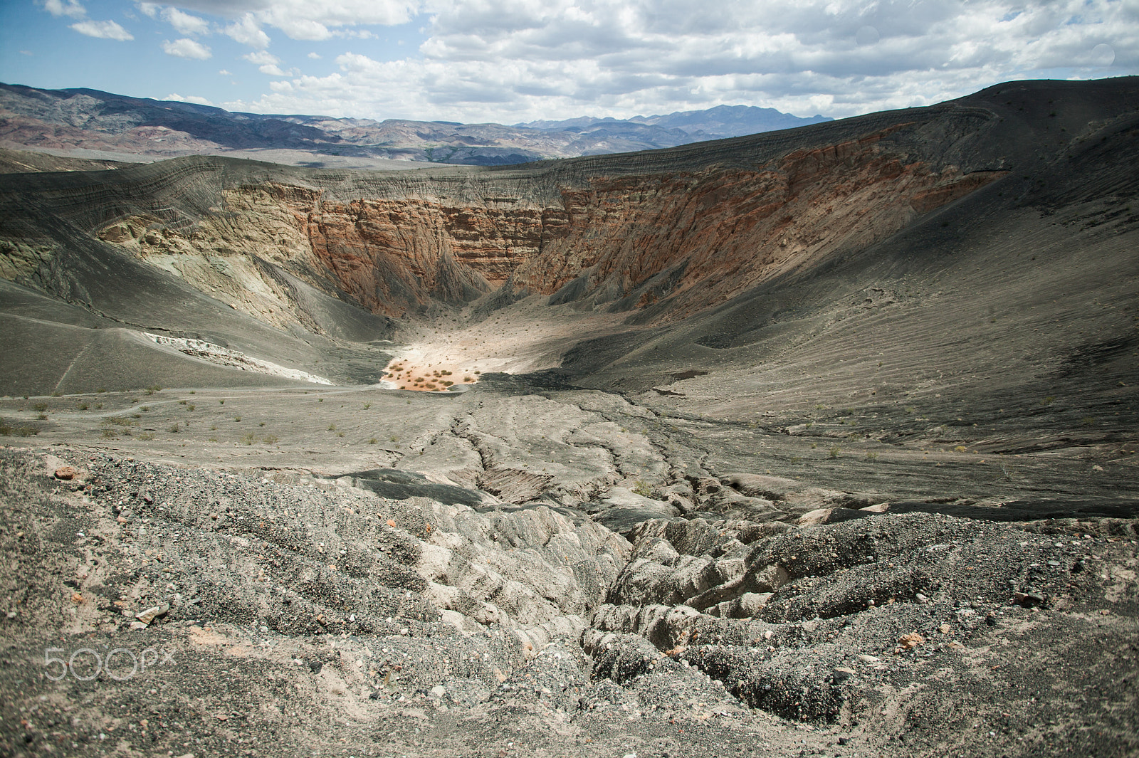 Canon EOS-1Ds sample photo. Crater in death valley photography