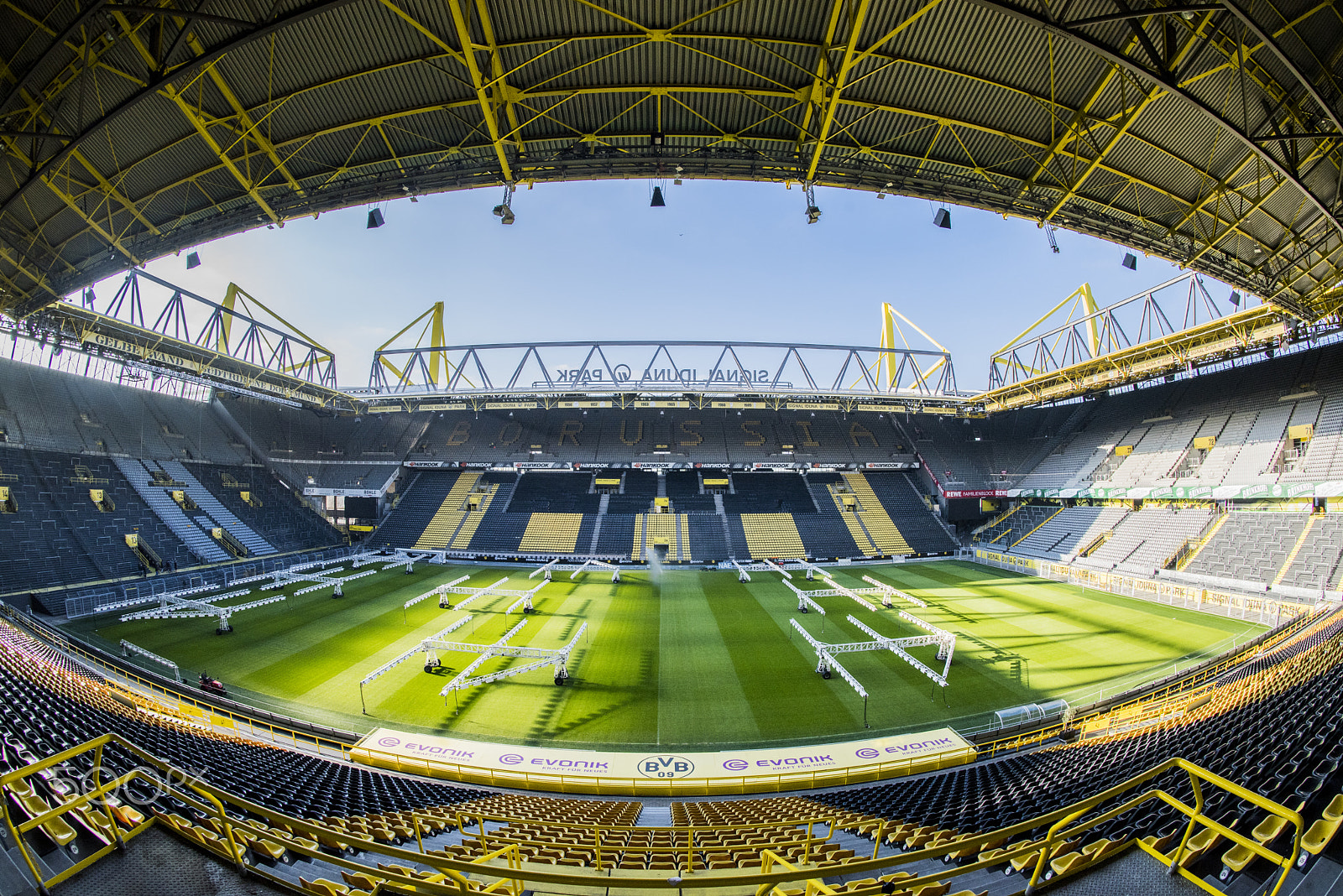 Nikon D750 + Nikon AF Fisheye-Nikkor 16mm F2.8D sample photo. Temple of football photography