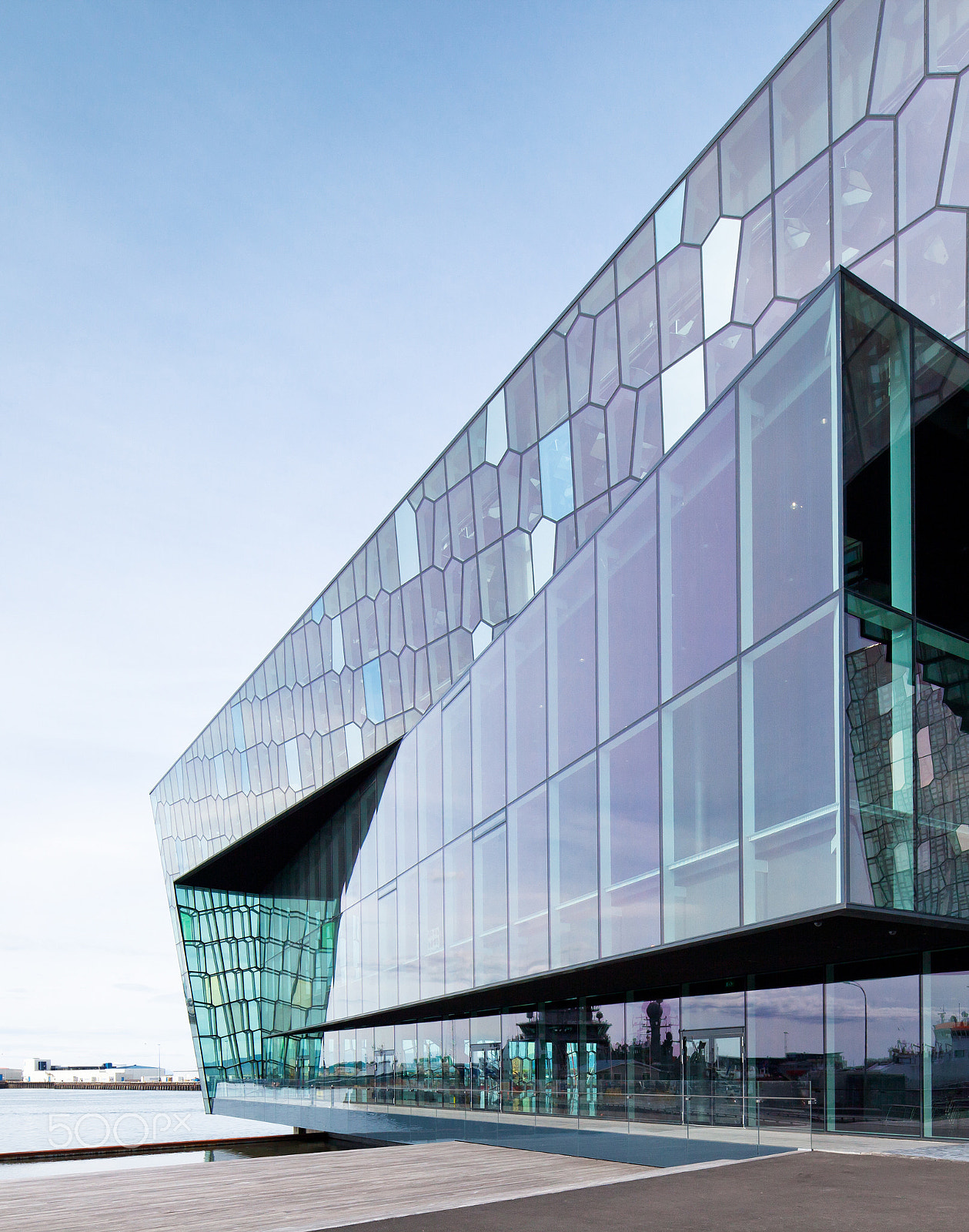 Canon TS-E 17mm F4L Tilt-Shift sample photo. Reykjavik: harpa photography