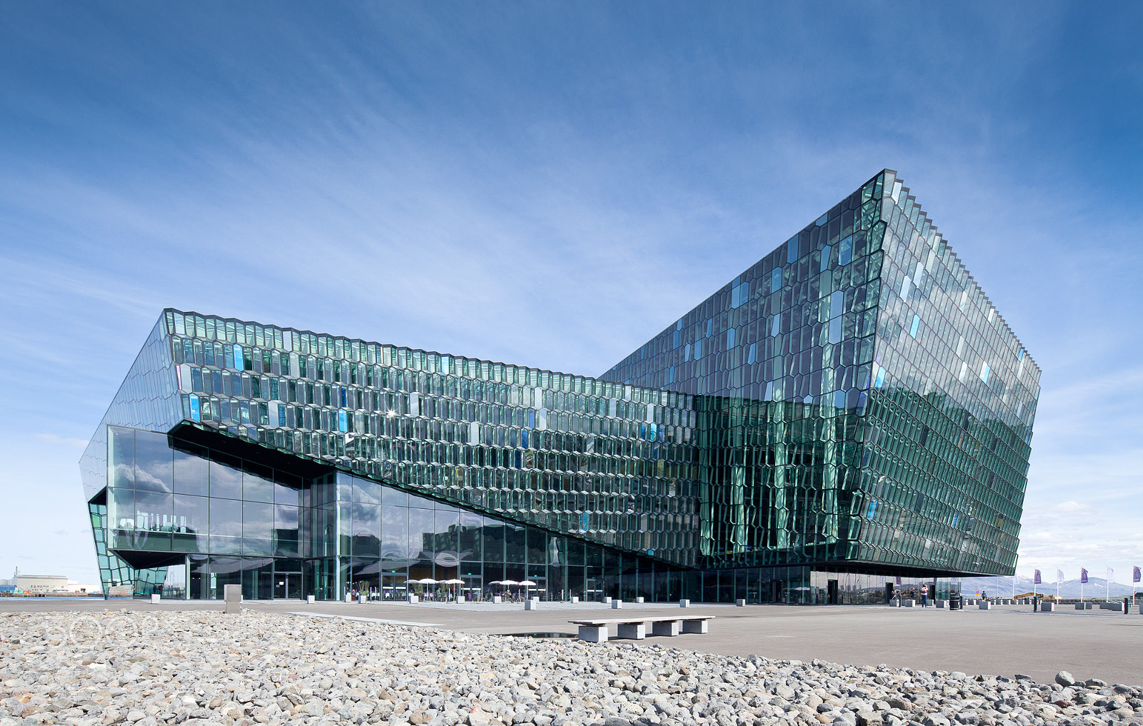 Canon TS-E 17mm F4L Tilt-Shift sample photo. Reykjavik: harpa photography