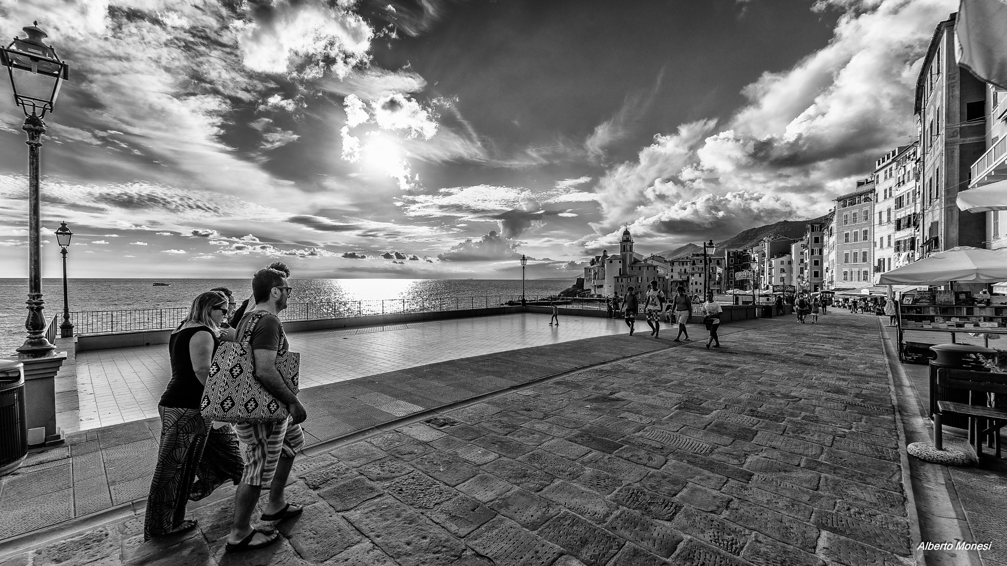 Samyang 14mm F2.8 ED AS IF UMC sample photo. Passeggiata sul lungo mare di camogli photography
