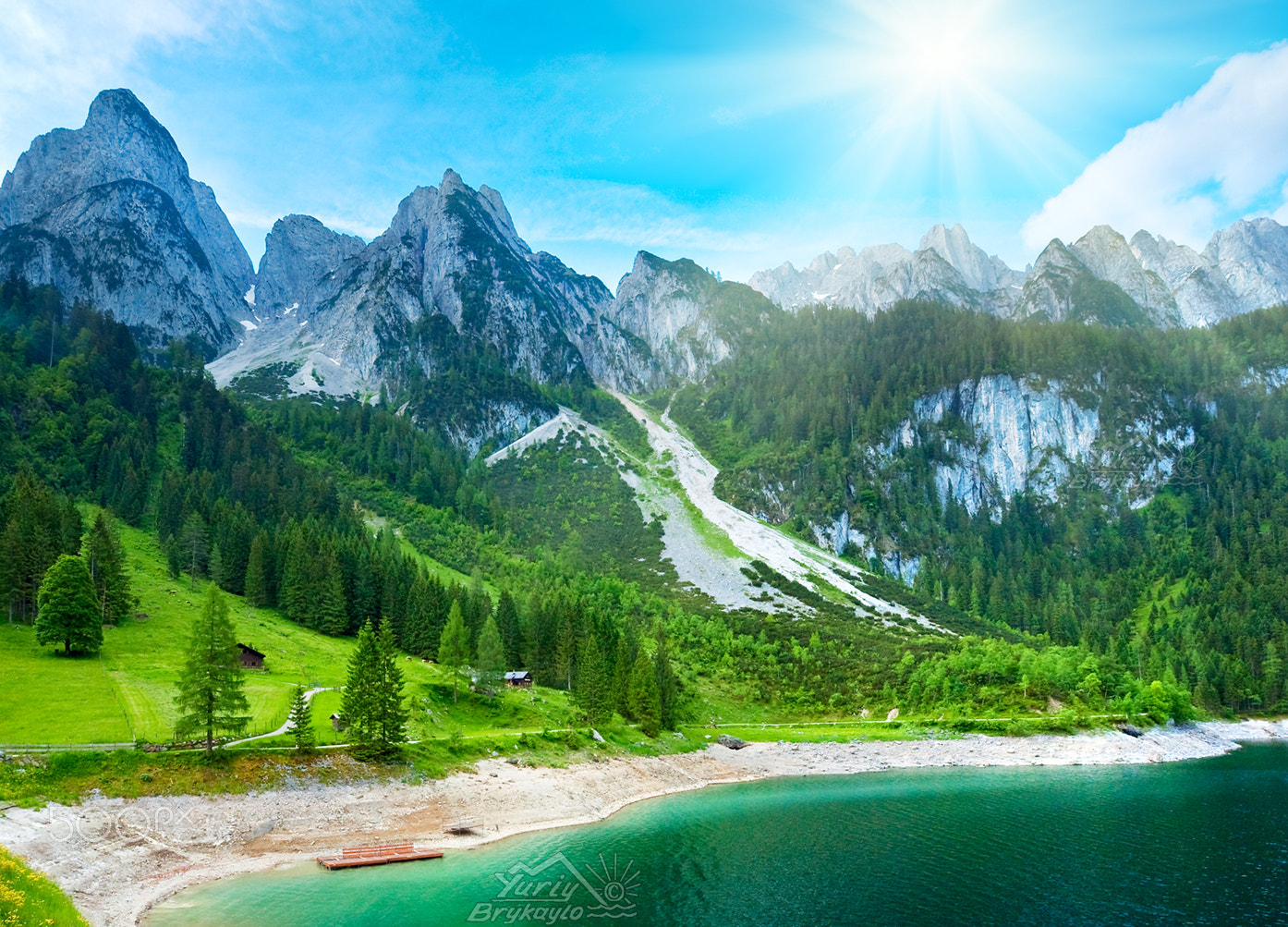 Canon EF 16-35mm F2.8L II USM sample photo. Alpine summer lake view photography