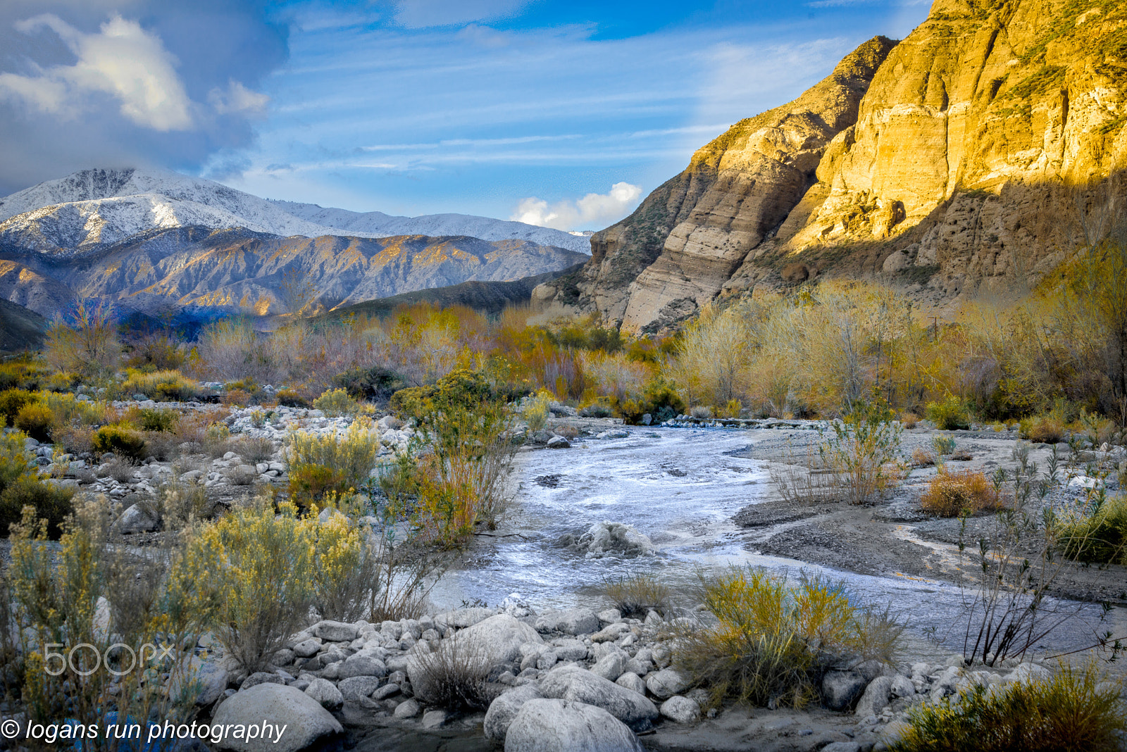 Nikon D800E sample photo. Golden hour in whitewater canyon, palm springs calif. photography