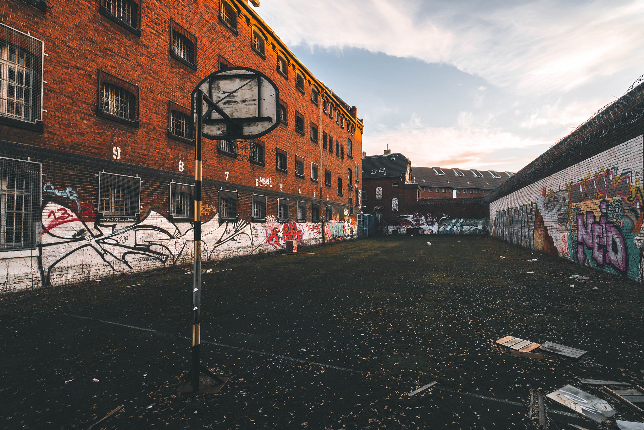 Sony a7S II + Sony Vario-Tessar T* FE 16-35mm F4 ZA OSS sample photo. Prison vibes photography