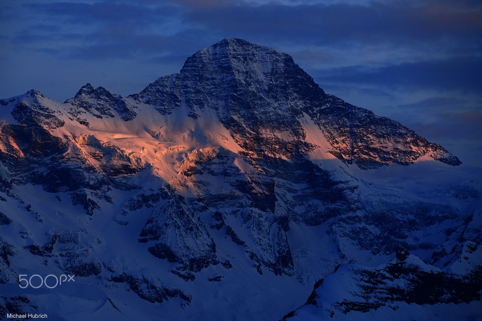 Nikon D800 + Nikon AF-Nikkor 80-200mm F2.8D ED sample photo. Breithorn photography