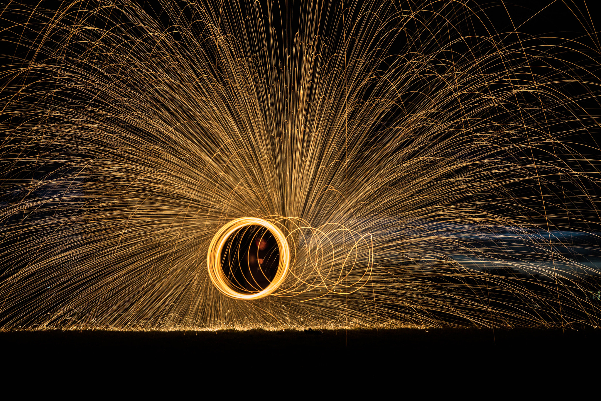 Summicron-M 1:2/50 sample photo. Burning steel photography