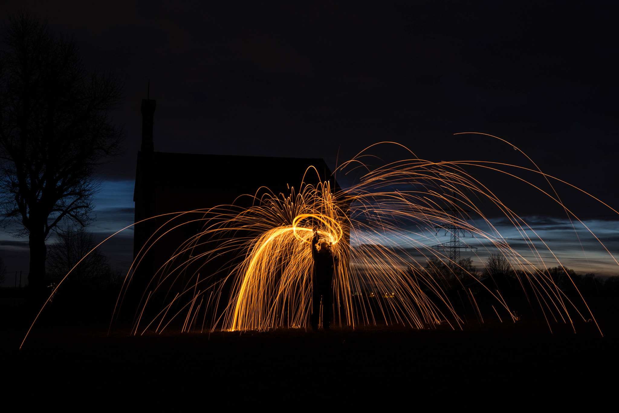Summicron-M 1:2/50 sample photo. Burning steel photography