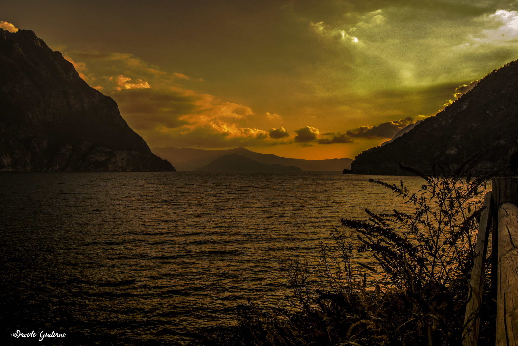 Nikon D80 sample photo. Lago di iseo  photography