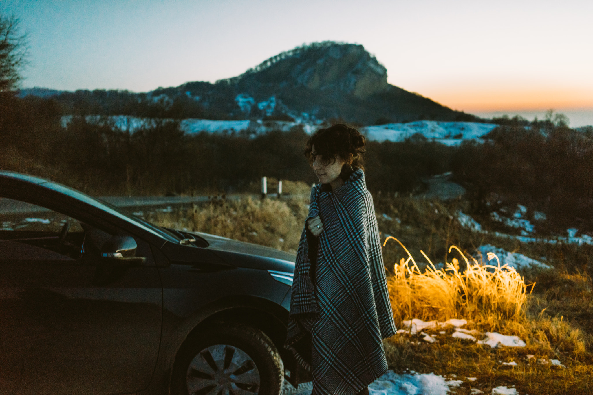 Sony a7R + Sony Sonnar T* FE 35mm F2.8 ZA sample photo. Cold winter night photography