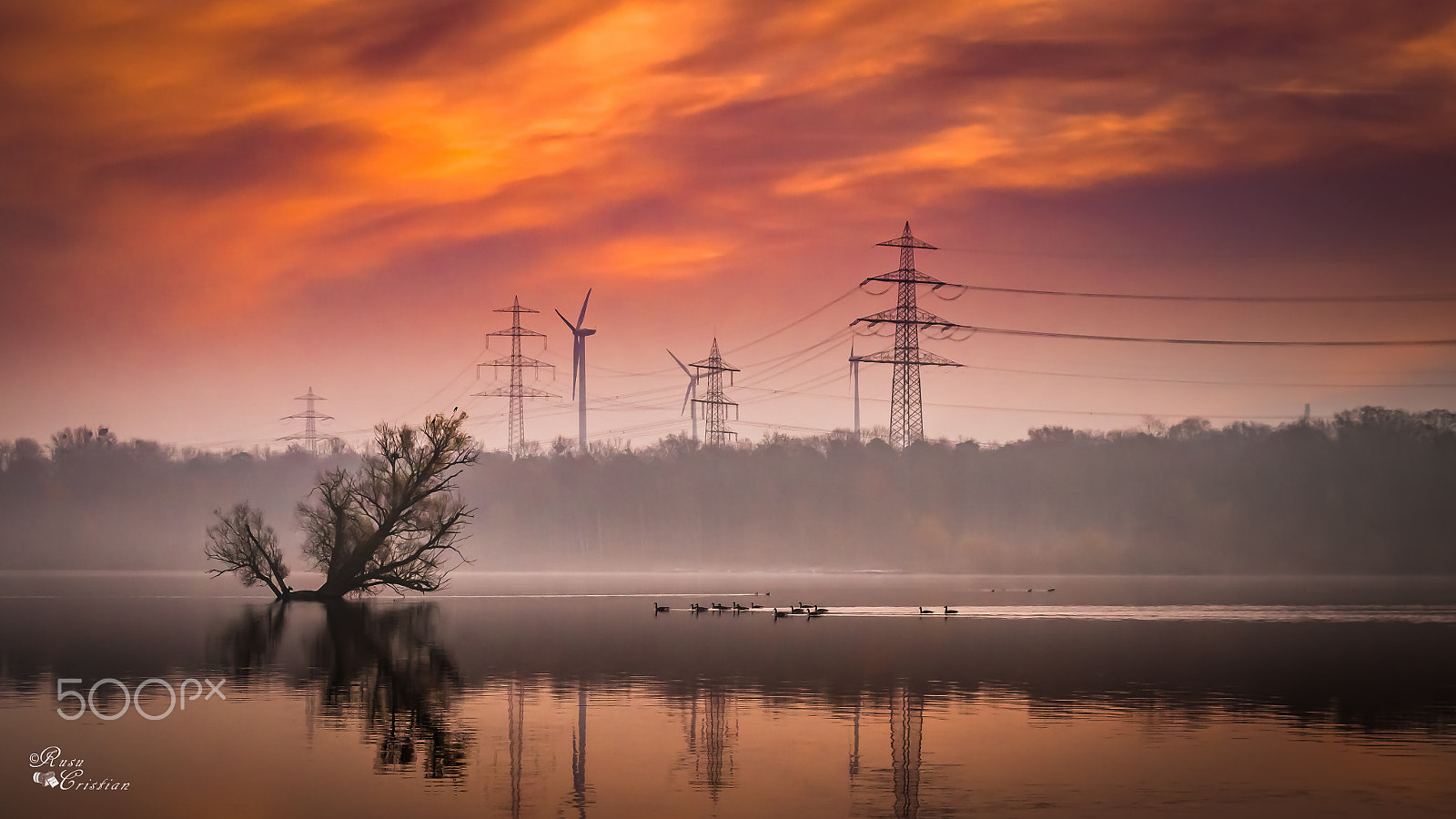 Sigma 28-300mm F3.5-6.3 DG Macro sample photo. Morning at the lake photography