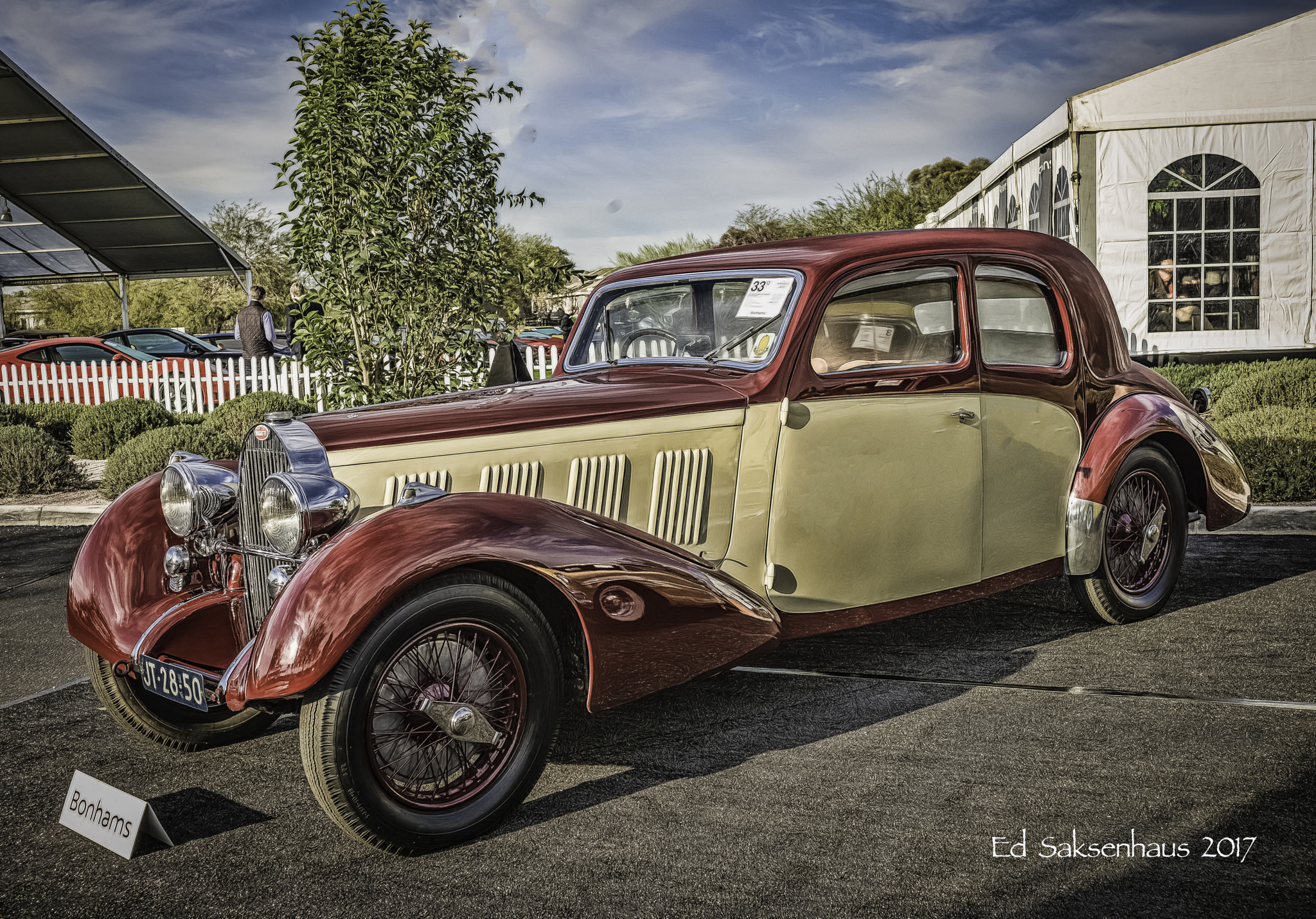 Nikon AF-S Nikkor 28-70mm F2.8 ED-IF sample photo. 1937 bugatti type pillarless sports coupe photography