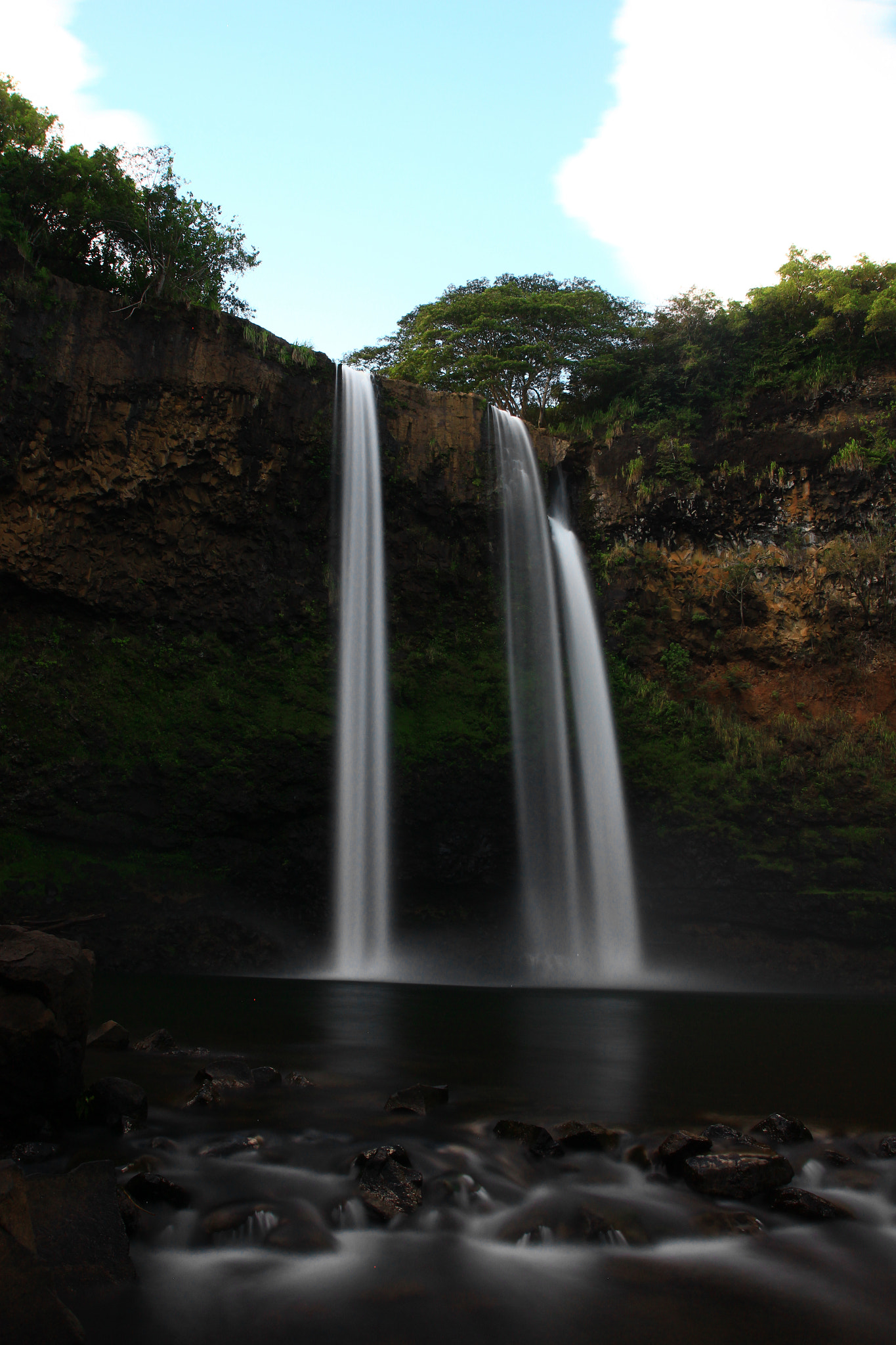 Canon EOS 650D (EOS Rebel T4i / EOS Kiss X6i) + Canon EF 17-40mm F4L USM sample photo. Waimea falls photography