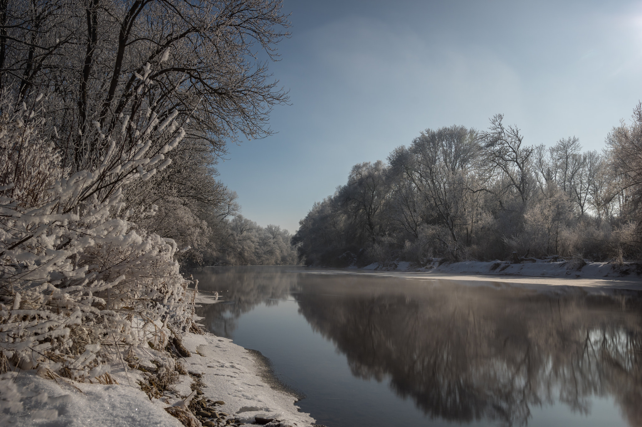 Pentax K-3 II sample photo. One day in january photography