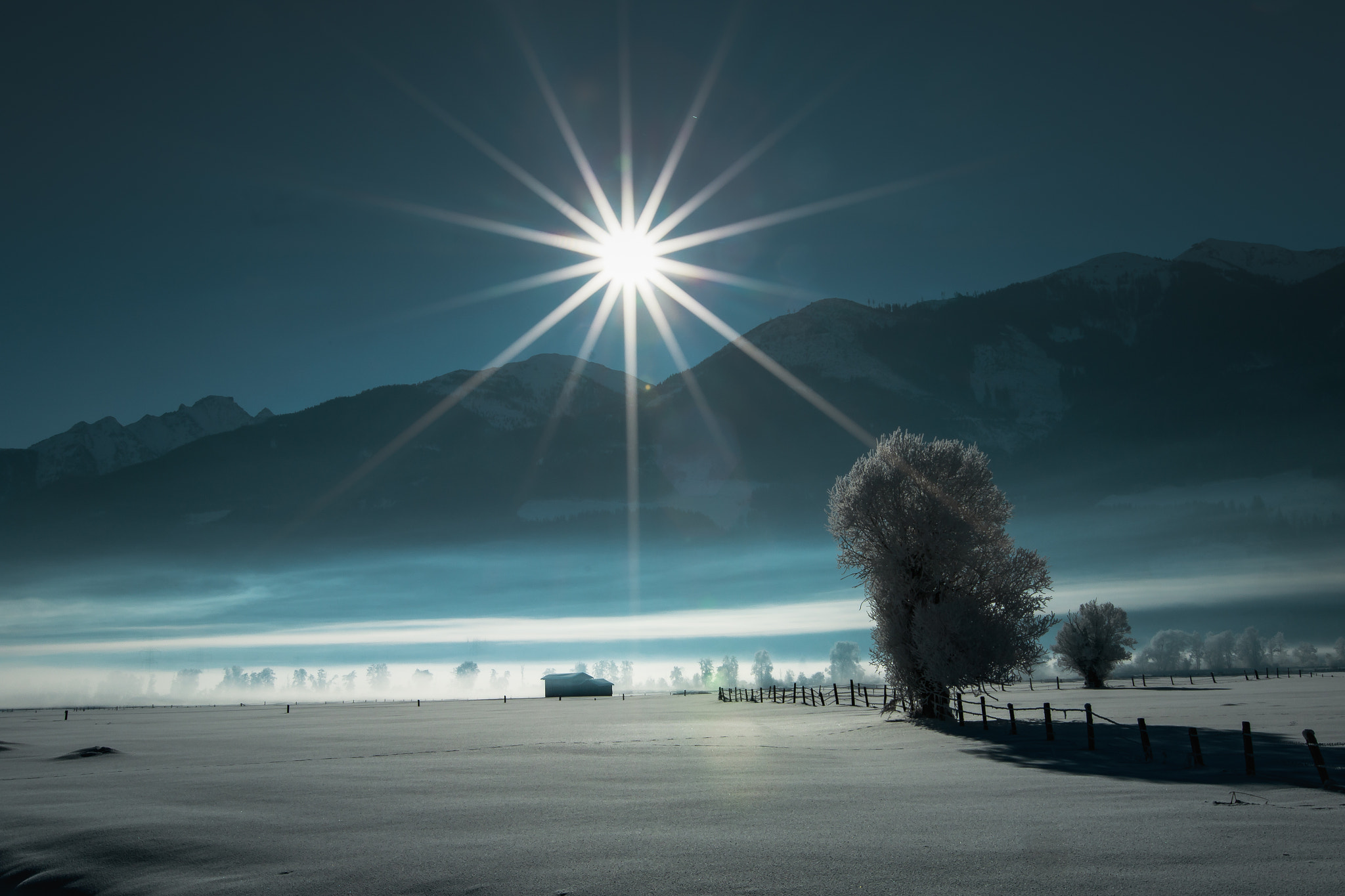 Canon EF 16-35mm F2.8L II USM sample photo. A sunny winter morning photography