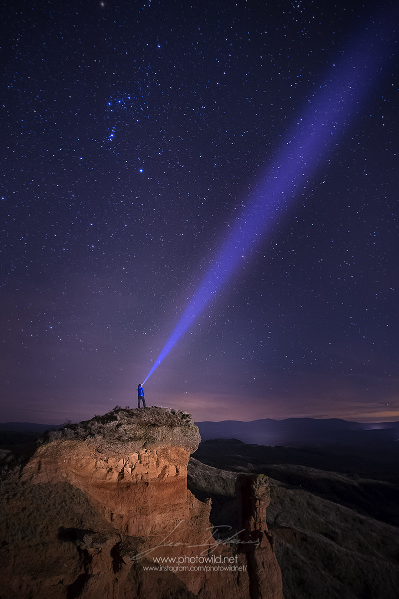Nikon D3S sample photo. Human lighthouse photography